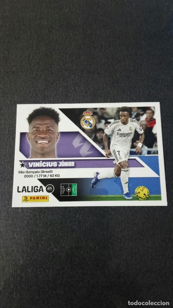 Cromos de f&uacute;tbol: Vinicius Liga Este 26 27 2026 2027 Real Madrid