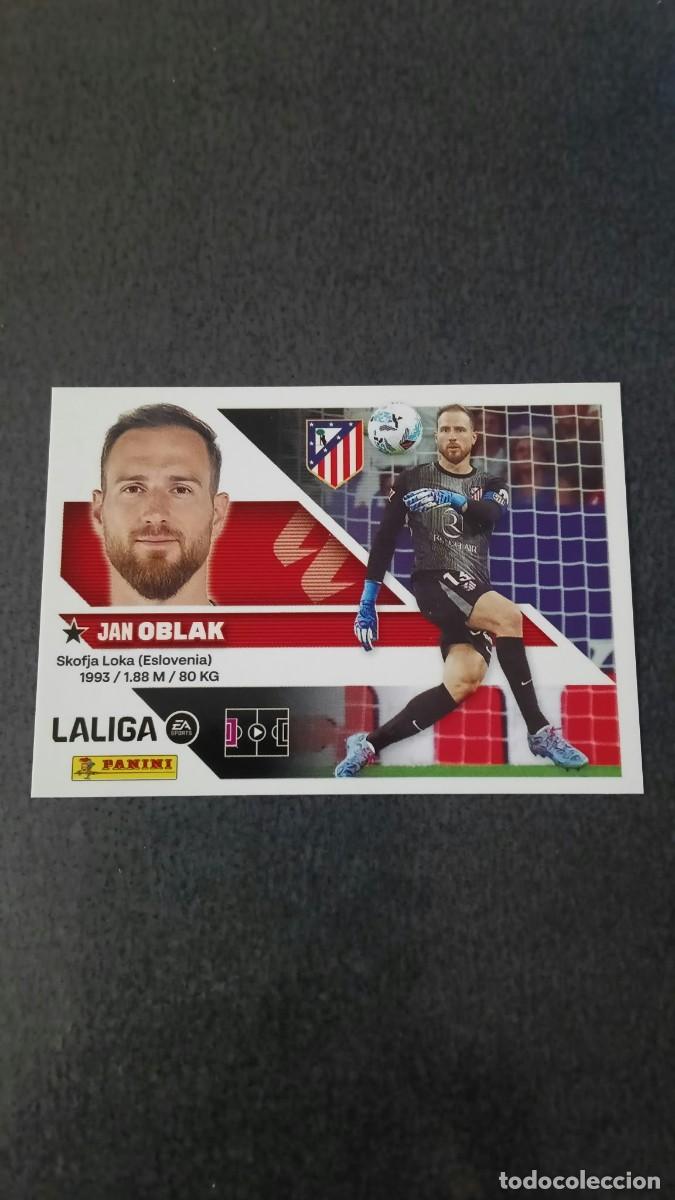 Cromos de f&uacute;tbol: Oblak Liga Este 26 27 2026 2027 Atletico de Madrid