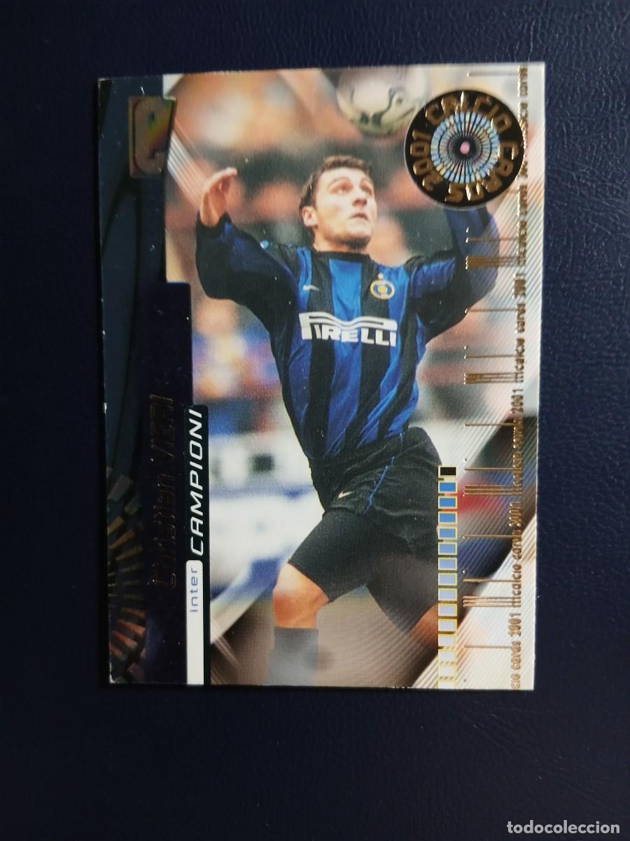 Cromos de f&uacute;tbol: 93 Christian Vieri - Inter Milan - Calcio Cards 2001 - Panini - Calciatori 00 01