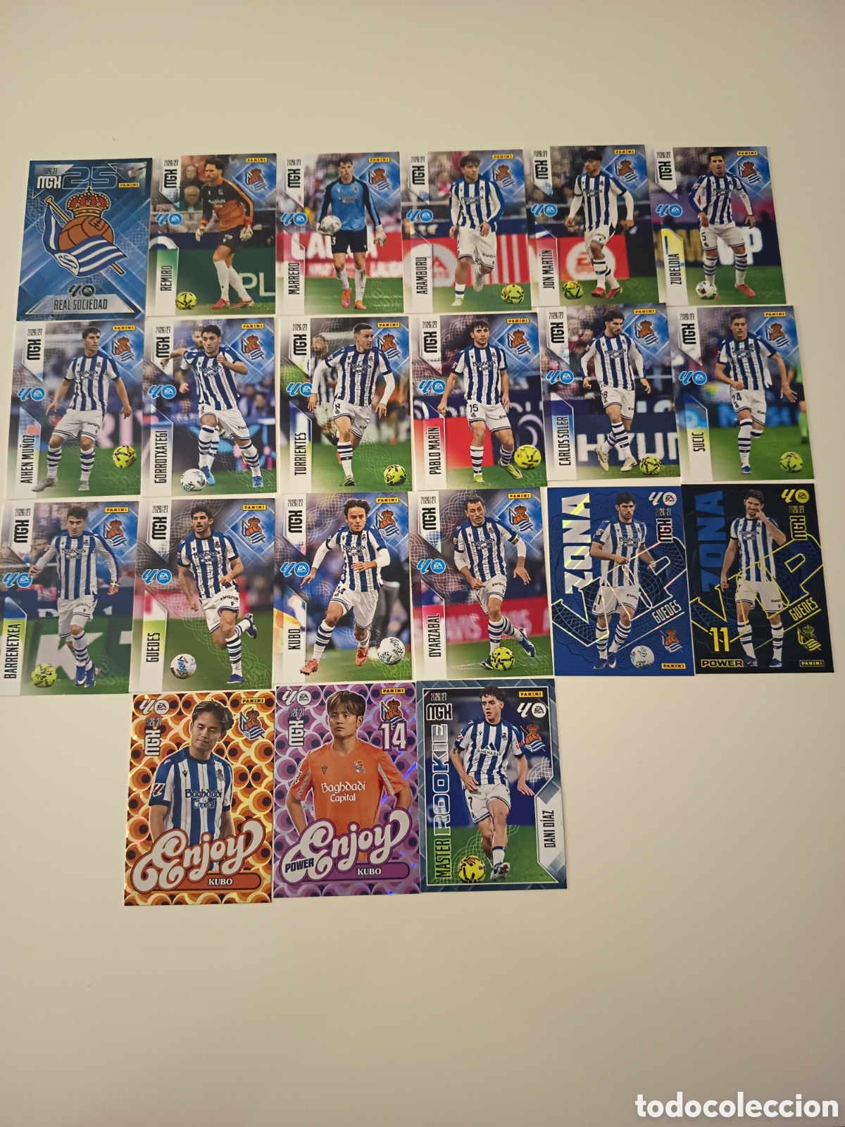 Cromos de f&uacute;tbol: Real sociedad megacracks 2026-2027