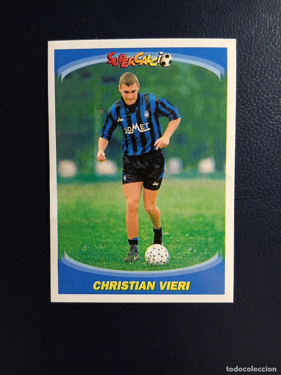Cromos de f&uacute;tbol: 186 Christian Vieri - Atalanta - Super Calcio 95 96 - Panini - Sin pegar - Calciatori 1995 1996