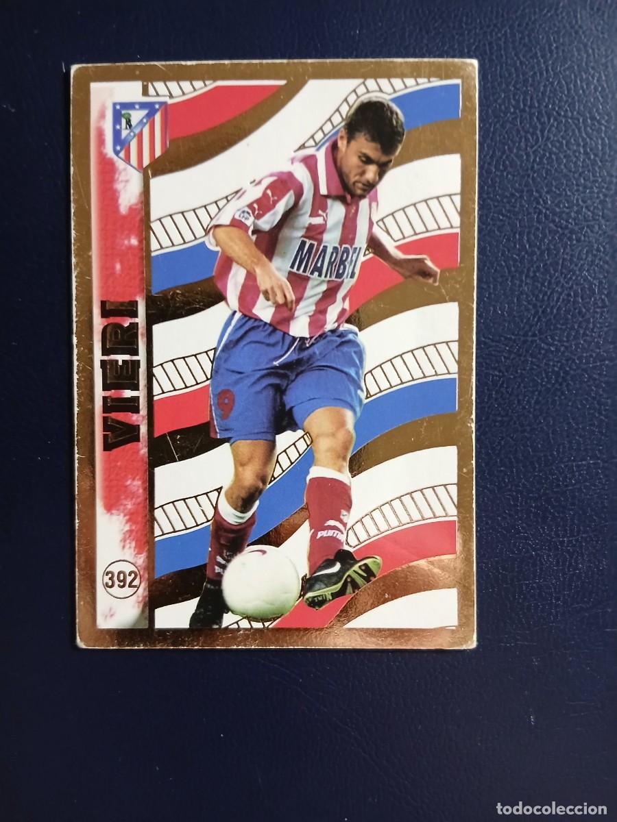 Cromos de f&uacute;tbol: VIERI 392 (ATL&Eacute;TICO MADRID) MUNDICROMO Liga 1998-1999 98 99