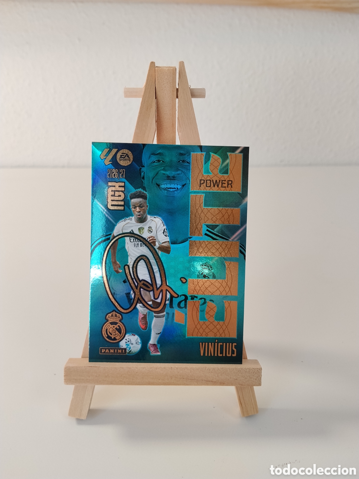 Cromos de f&uacute;tbol: Vinicius Power &Eacute;lite 26/27 Megacrack