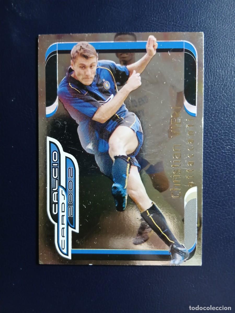 Cromos de f&uacute;tbol: A10 Christian Vieri - Inter Milan - Calcio Cards 2002 - Panini - Calciatori 01 02