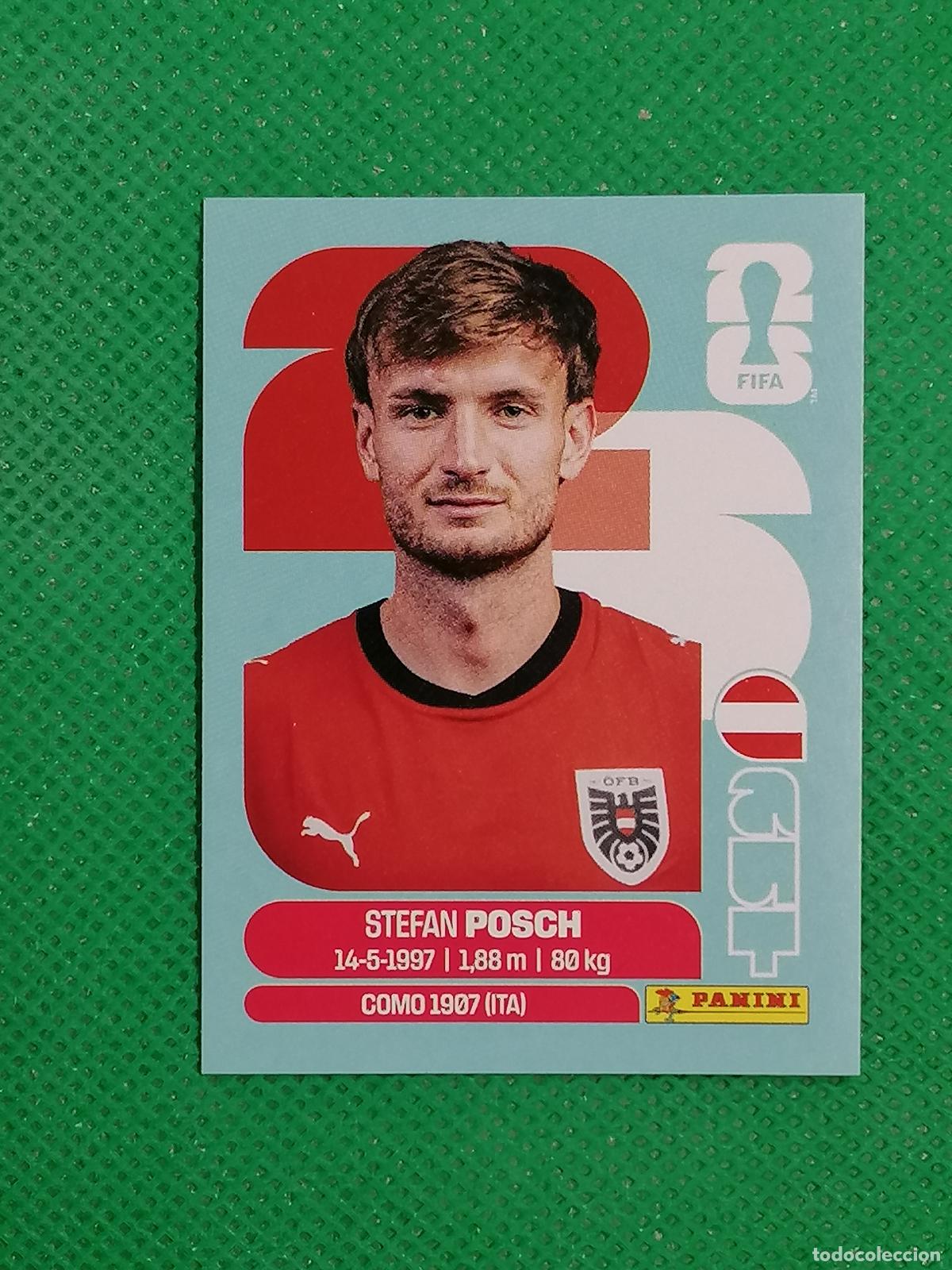 Cromos de f&uacute;tbol: AUT 7 AUT7 STEFAN POSCH AUSTRIA ⚽ PANINI FIFA MUNDIAL WORLD CUP 26 2026 STICKER ⚽