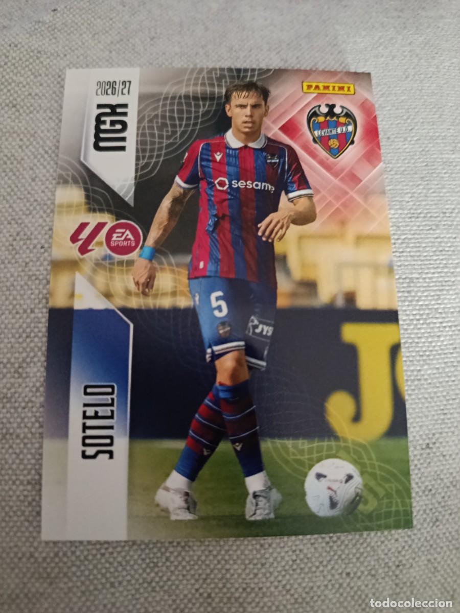 Cromos de f&uacute;tbol: Megacracks 26/27. 209- Sotelo. Levante.