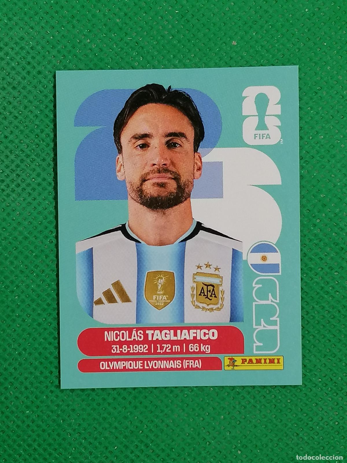 Cromos de f&uacute;tbol: ARG 6 ARG6 NICOLAS TAGLIAFICO ARGENTINA ⚽ PANINI FIFA MUNDIAL WORLD CUP 26 2026 STICKER ⚽