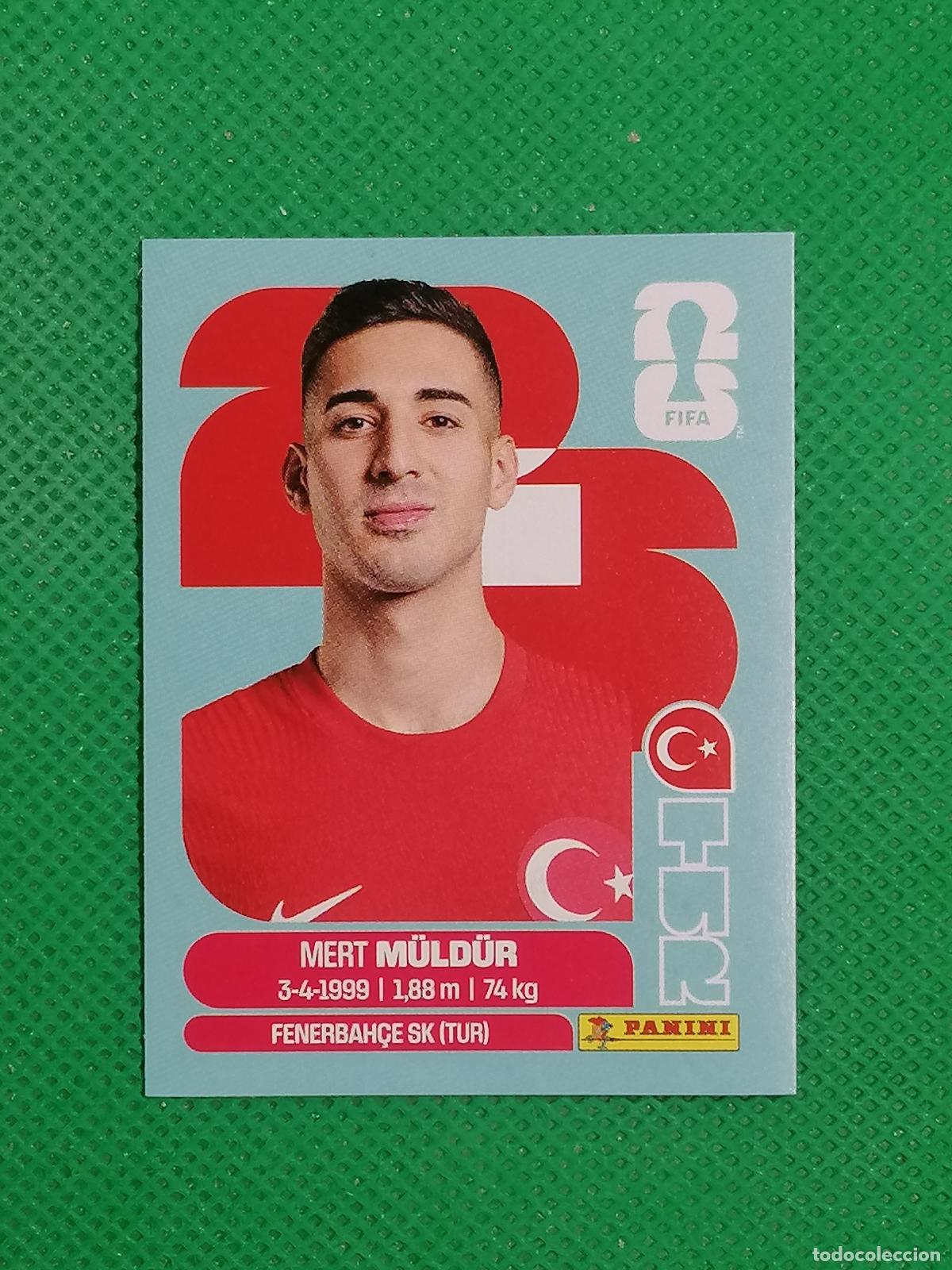Cromos de f&uacute;tbol: TUR 3 TUR3 MERT MULDUR TURQUIA ⚽ PANINI FIFA MUNDIAL WORLD CUP 26 2026 STICKER ⚽