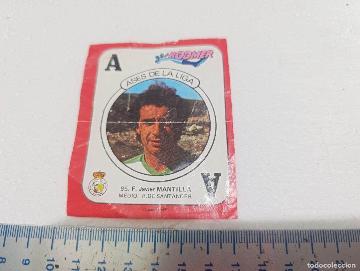 Cromos de f&uacute;tbol: CROMO - MANTILLA - CHICLES BOOMER FUTBOL A&Ntilde;OS 80