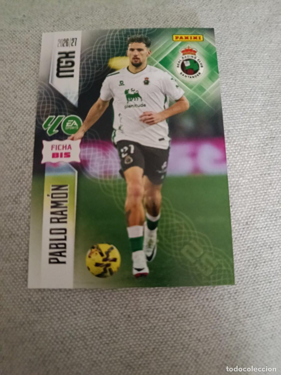 Cromos de f&uacute;tbol: Megacracks 26/27. 275 bis- Pablo Ram&oacute;n. Racing.