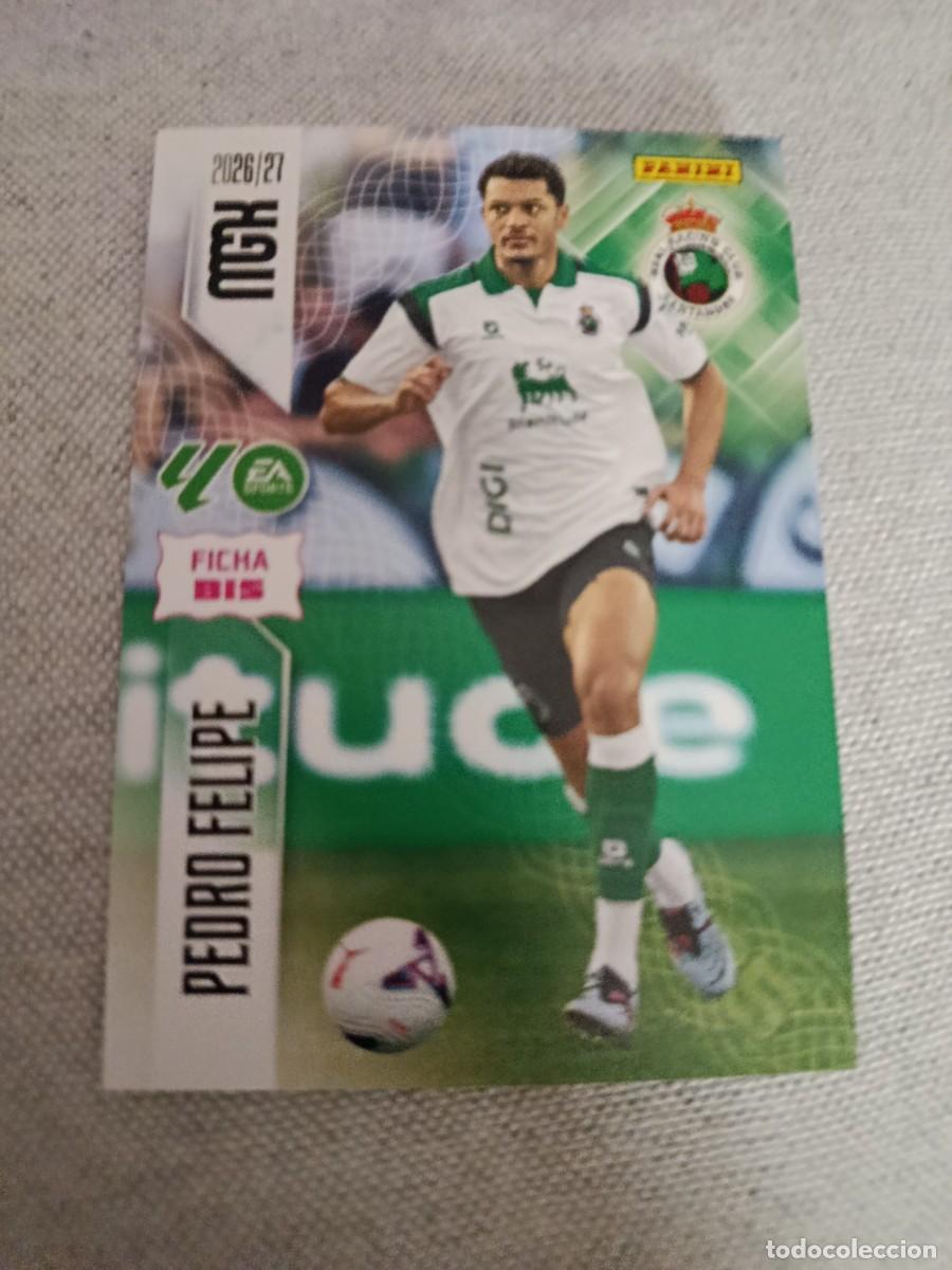 Cromos de f&uacute;tbol: Megacracks 26/27. 277 bis- Pedro Felipe. Racing.