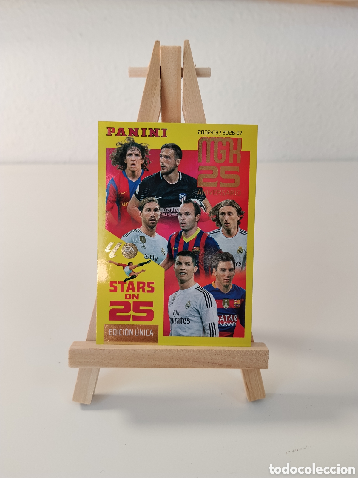 Cromos de f&uacute;tbol: 425 Stars on 25 Edici&oacute;n &Uacute;nica megacrack 26/27
