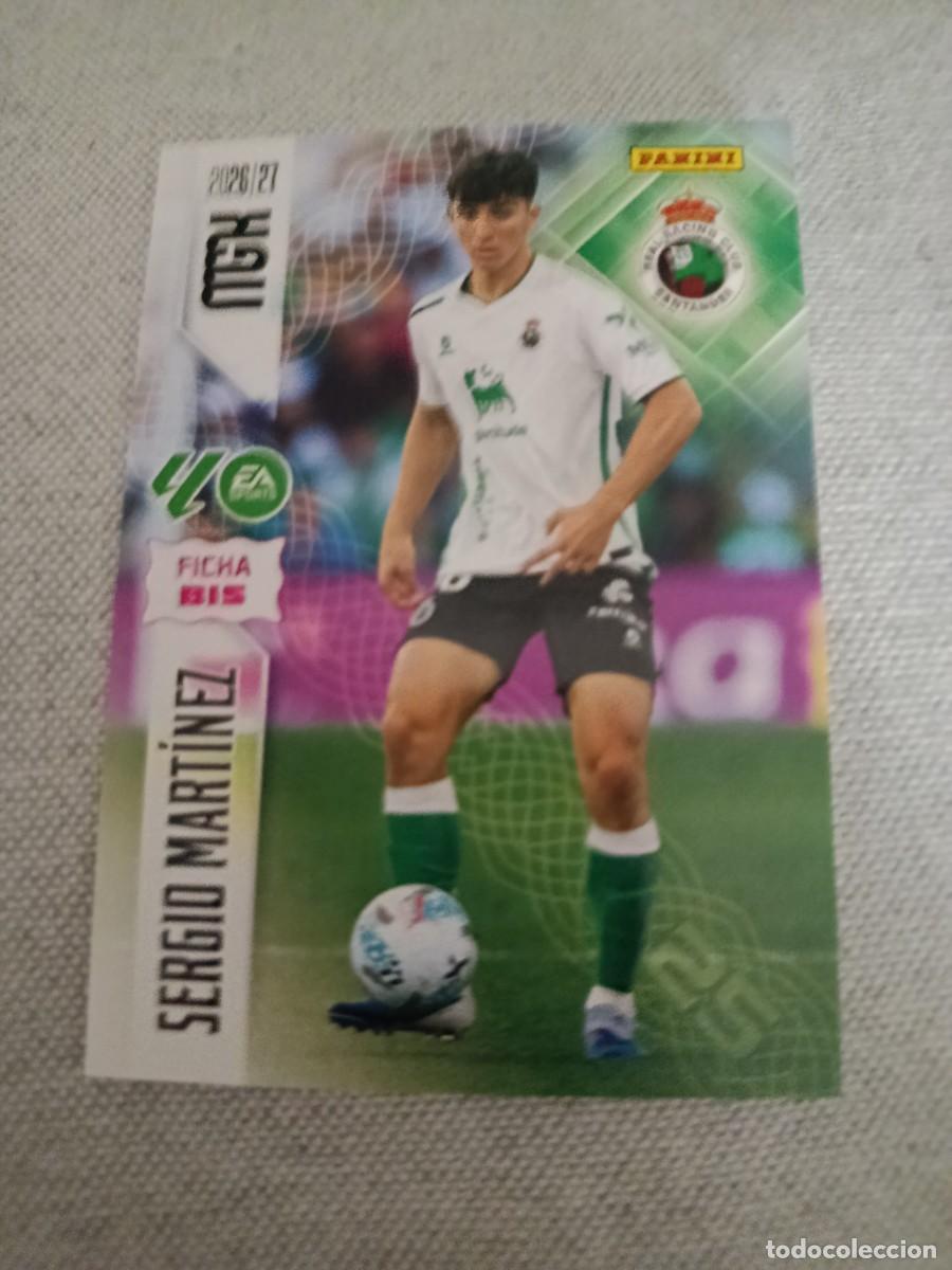 Cromos de f&uacute;tbol: Megacracks 26/27. 283 bis- Sergio Mart&iacute;nez. Racing.
