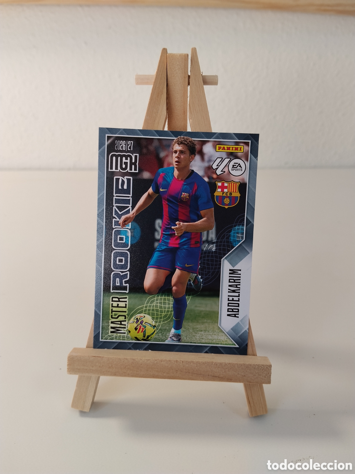 Cromos de f&uacute;tbol: 406 Abdelkarim FC Barcelona M&aacute;ster Rookie Card Megacracks 26/27