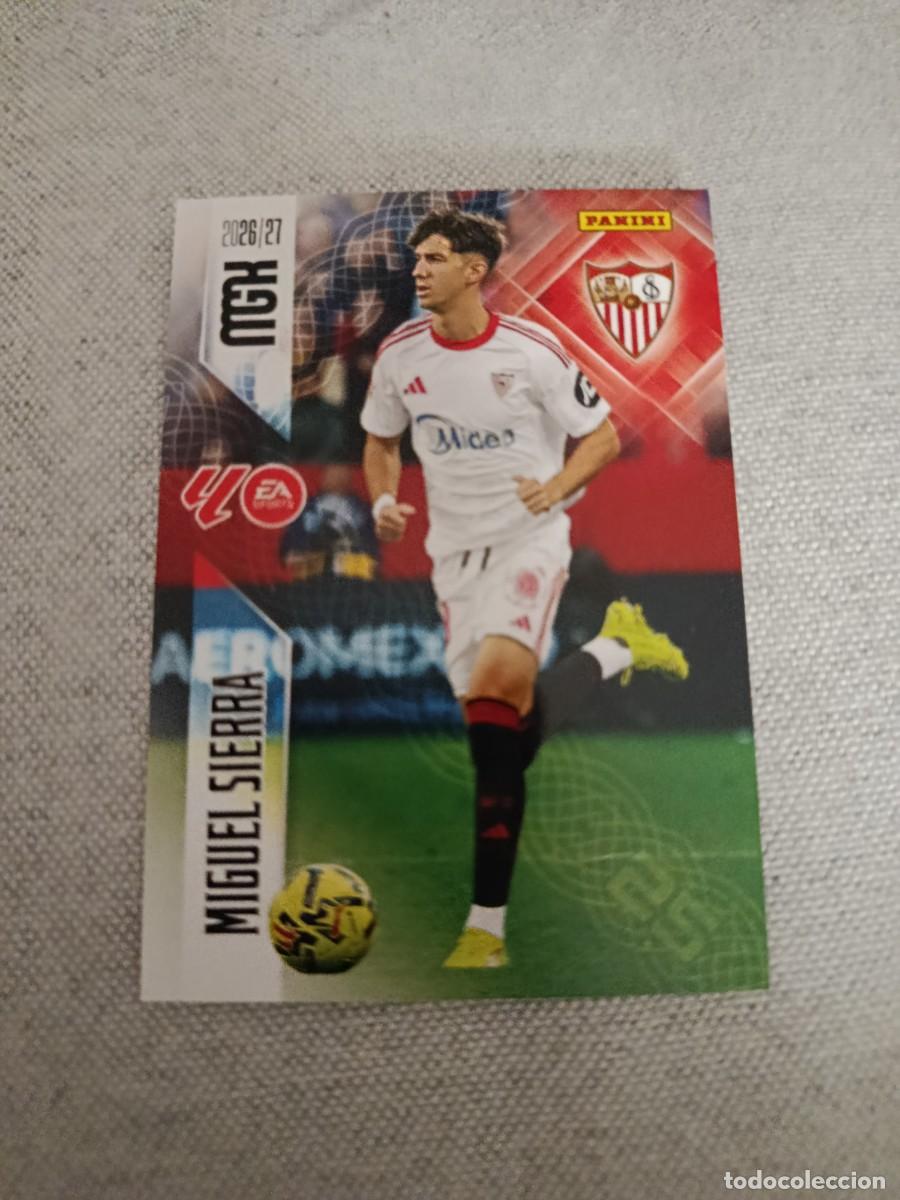 Cromos de f&uacute;tbol: Megacracks 26/27. 338- Miguel Sierra. Sevilla.
