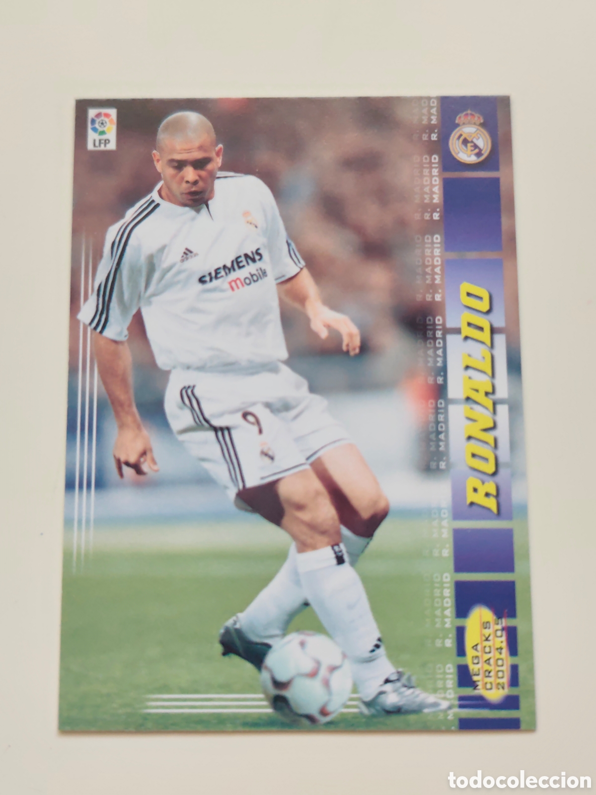 Cromos de f&uacute;tbol: 179 RONALDO REAL MADRID MEGACRACKS 2004 2005