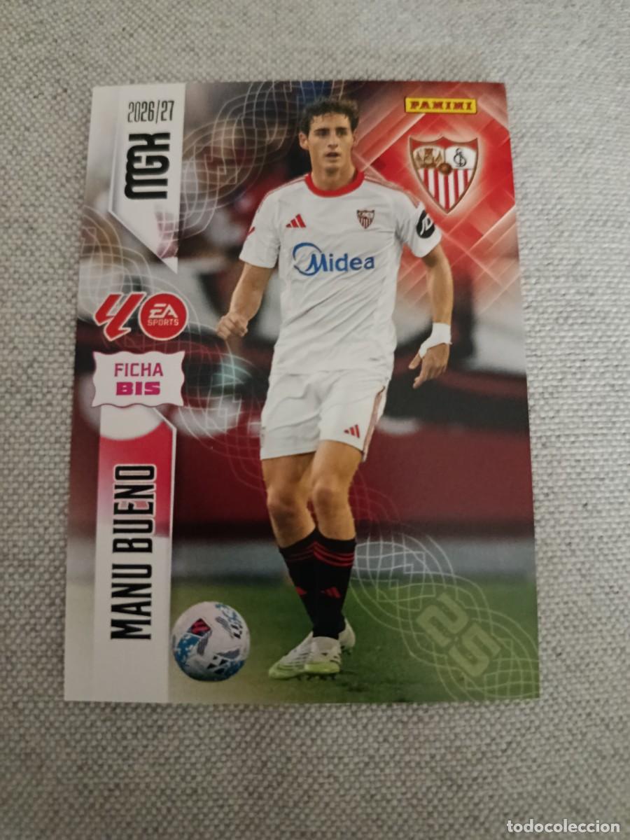 Cromos de f&uacute;tbol: Megacracks 26/27. 336 bis- Manu Bueno. Sevilla.