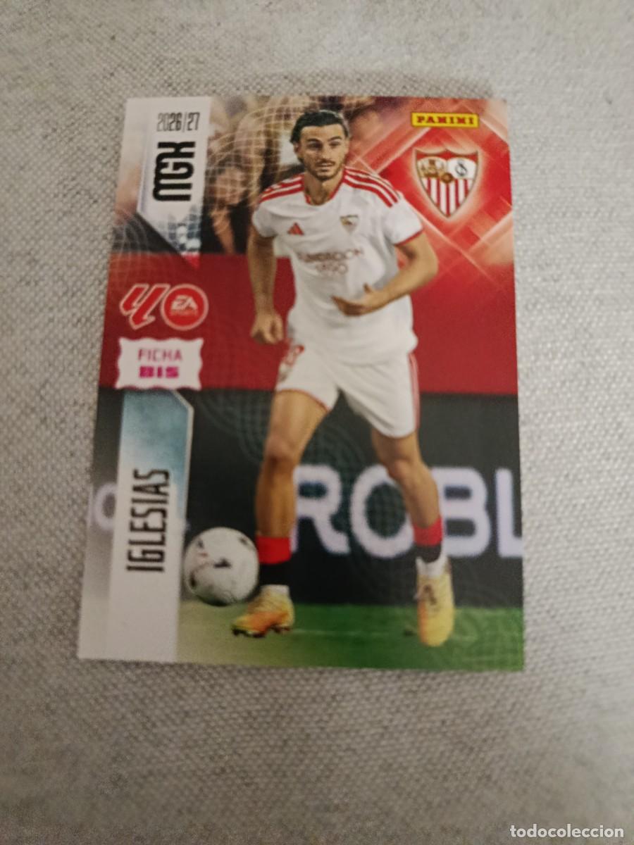 Cromos de f&uacute;tbol: Megacracks 26/27. 329 bis- Iglesias. Sevilla.