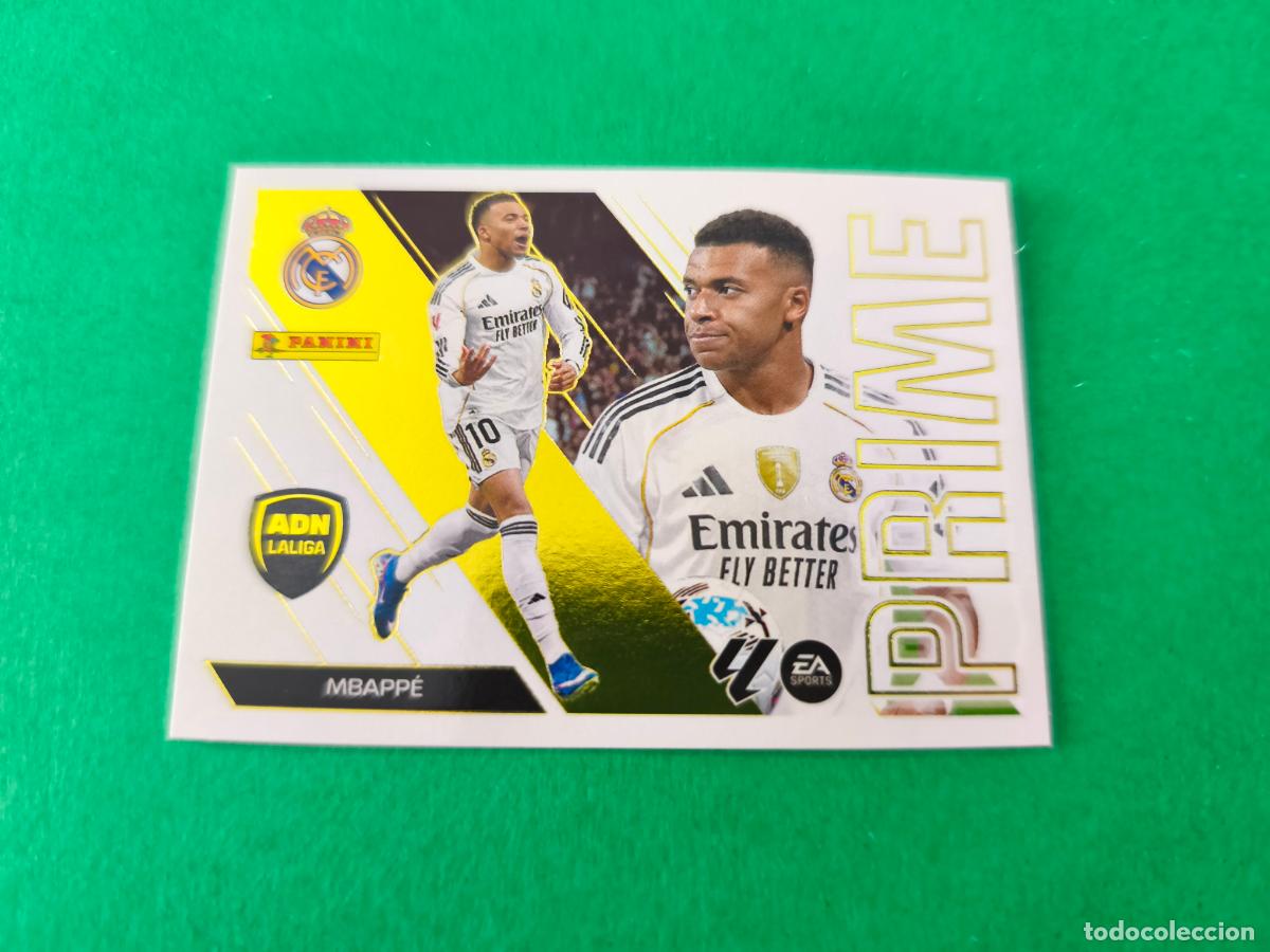 Cromos de f&uacute;tbol: CROMO FUTBOL MBAPP&Eacute; REAL MADRID C.F. SIN PEGAR N&ordm; 8 ADN PRIME LIGA ESTE 2026-2027/26-27