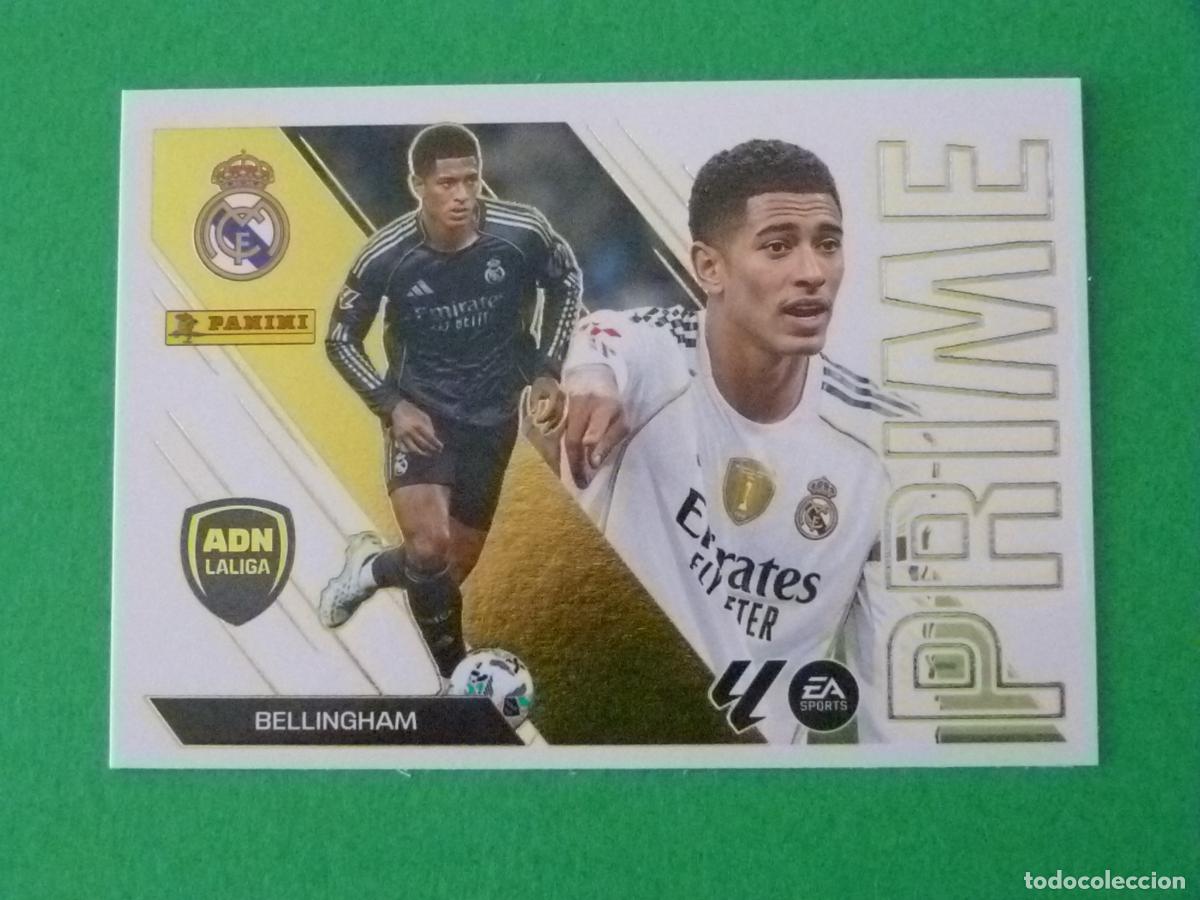 Cromos de f&uacute;tbol: CROMO FUTBOL BELLINGHAM REAL MADRID C.F. SIN PEGAR N&ordm; 2 ADN PRIME LIGA ESTE 2026-2027/26-27