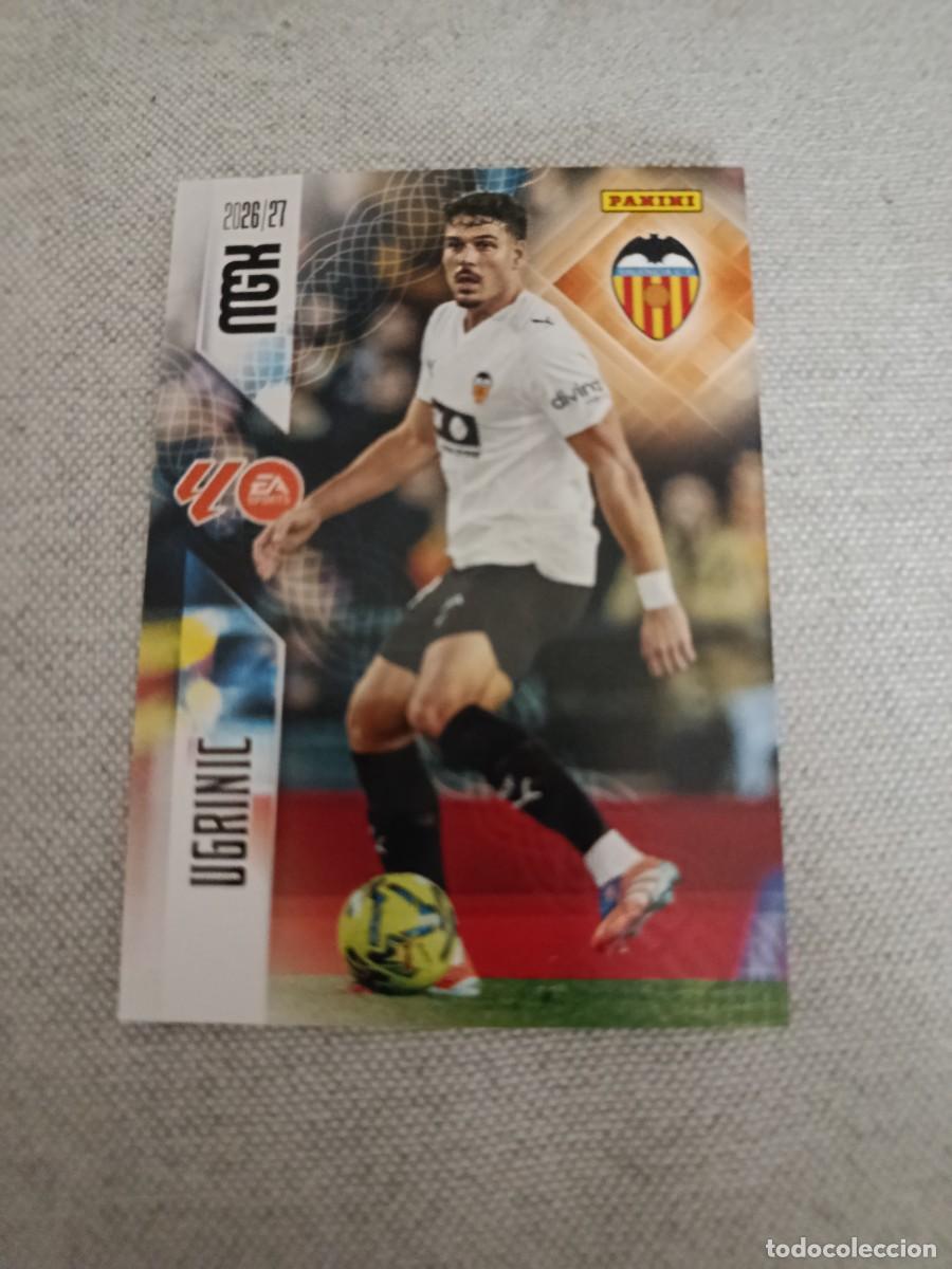 Cromos de f&uacute;tbol: Megacracks 26/27. 356- Ugrinic. Valencia.