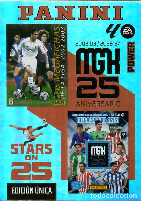 Cromos de f&uacute;tbol: TRADING CARD PANINI MEGACRACKS 26 27 - MGK 424 P 25 ANIVERSARIO - STARS ON 25 - EDICI&Oacute;N &Uacute;NICA