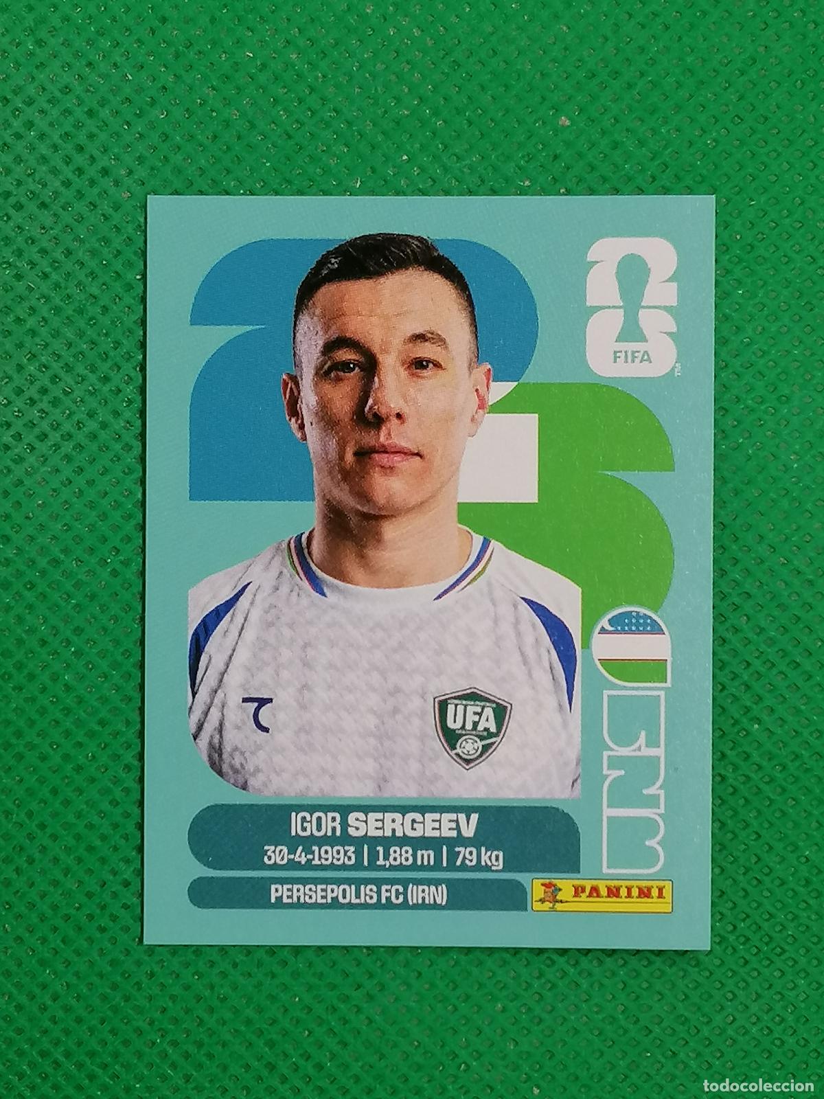 Cromos de f&uacute;tbol: UZB 19 UZB19 IGOR SERGEEV UZBEKISTAN ⚽ PANINI FIFA MUNDIAL WORLD CUP 26 2026 STICKER ⚽