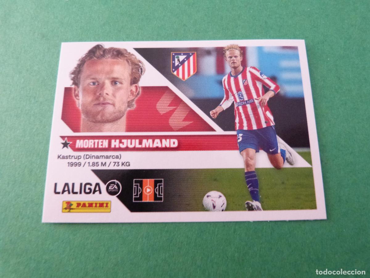 Cromos de f&uacute;tbol: CROMO FUTBOL HJULMAND ATLETICO DE MADRID SIN PEGAR FICHAJE N&ordm; 5 LIGA ESTE 2026-2027/26-27 PANINI