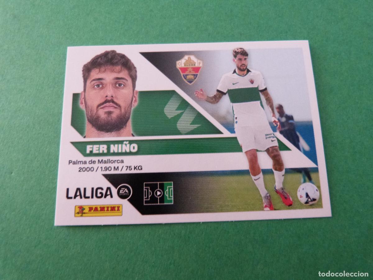 Cromos de f&uacute;tbol: CROMO FUTBOL FER NI&Ntilde;O ELCHE C.F. SIN PEGAR FICHAJE N&ordm; 15 LIGA ESTE 2026-2027/26-27 PANINI