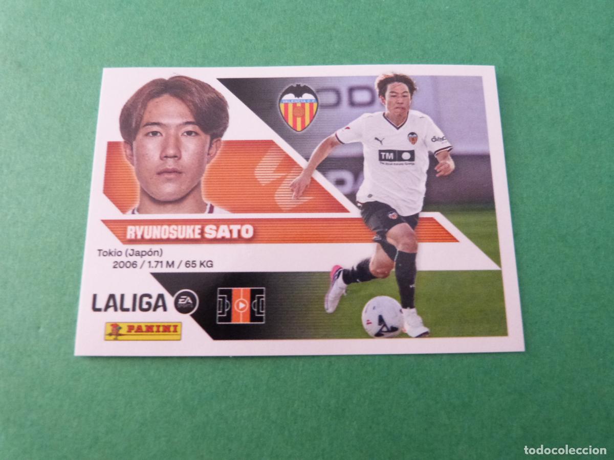 Cromos de f&uacute;tbol: CROMO FUTBOL SATO VALENCIA C.F. SIN PEGAR FICHAJE N&ordm; 14 LIGA ESTE 2026-2027/26-27 PANINI