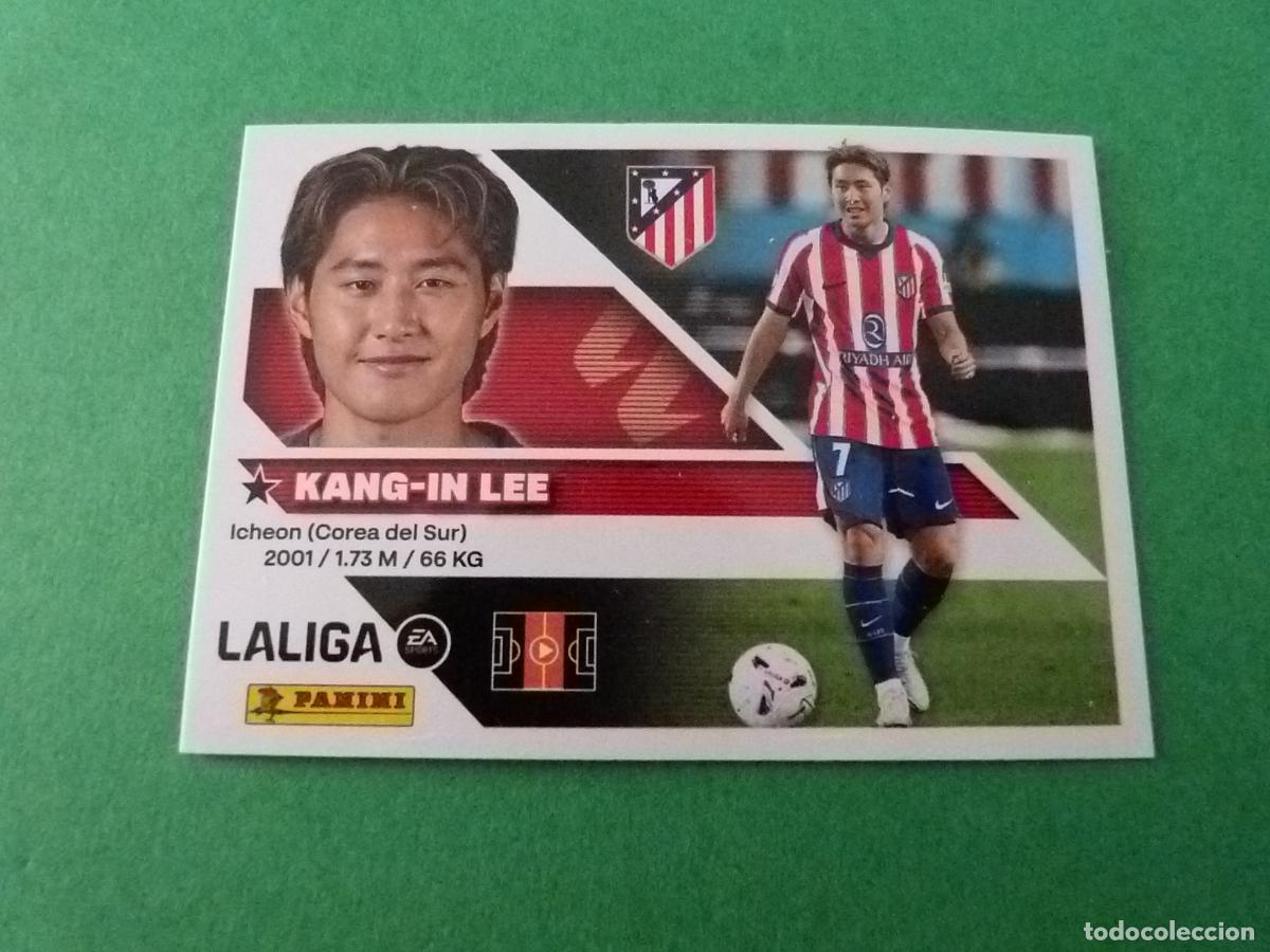Cromos de f&uacute;tbol: CROMO FUTBOL KANG-IN LEE ATELETICO DE MADRID SIN PEGAR FICHAJE N&ordm; 2 LIGA ESTE 2026-2027/26-27 PANINI