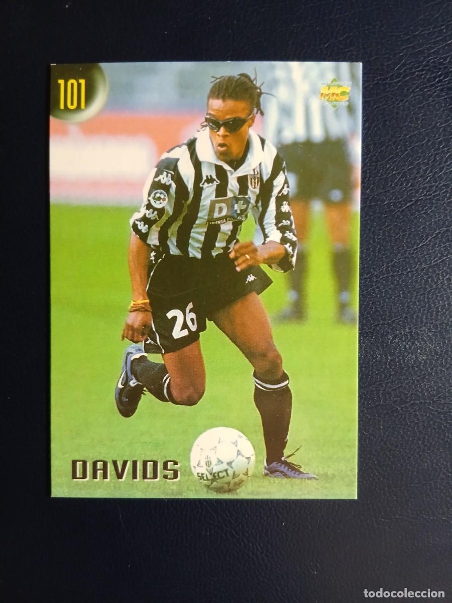 Cromos de f&uacute;tbol: 101 EDGAR DAVIDS, JUVENTUS - CALCIATORI 2000 MUNDICROMO ETICHETTA NERA CALCIO 99 00