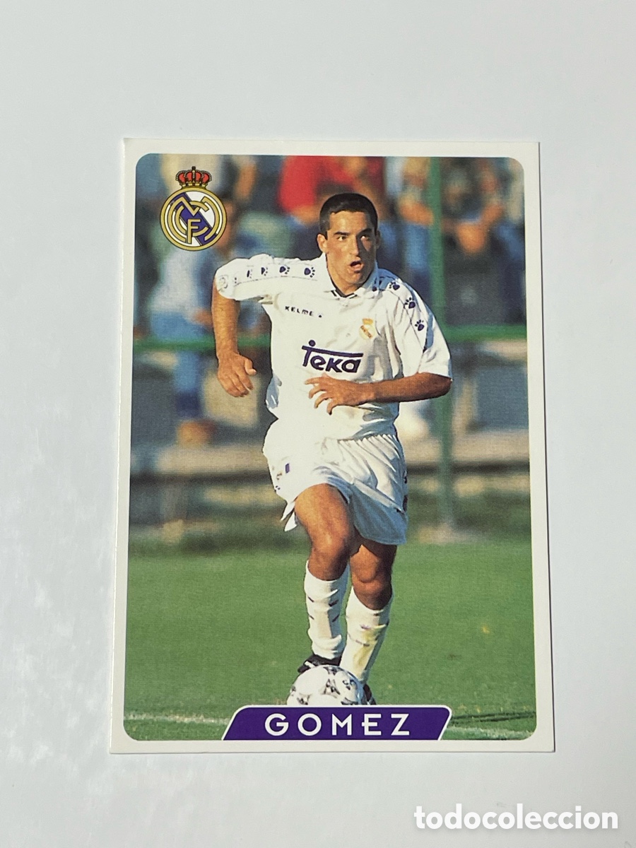 Cromos de f&uacute;tbol: Antonio G&oacute;mez Real Madrid Mundicromo 95/96 #15