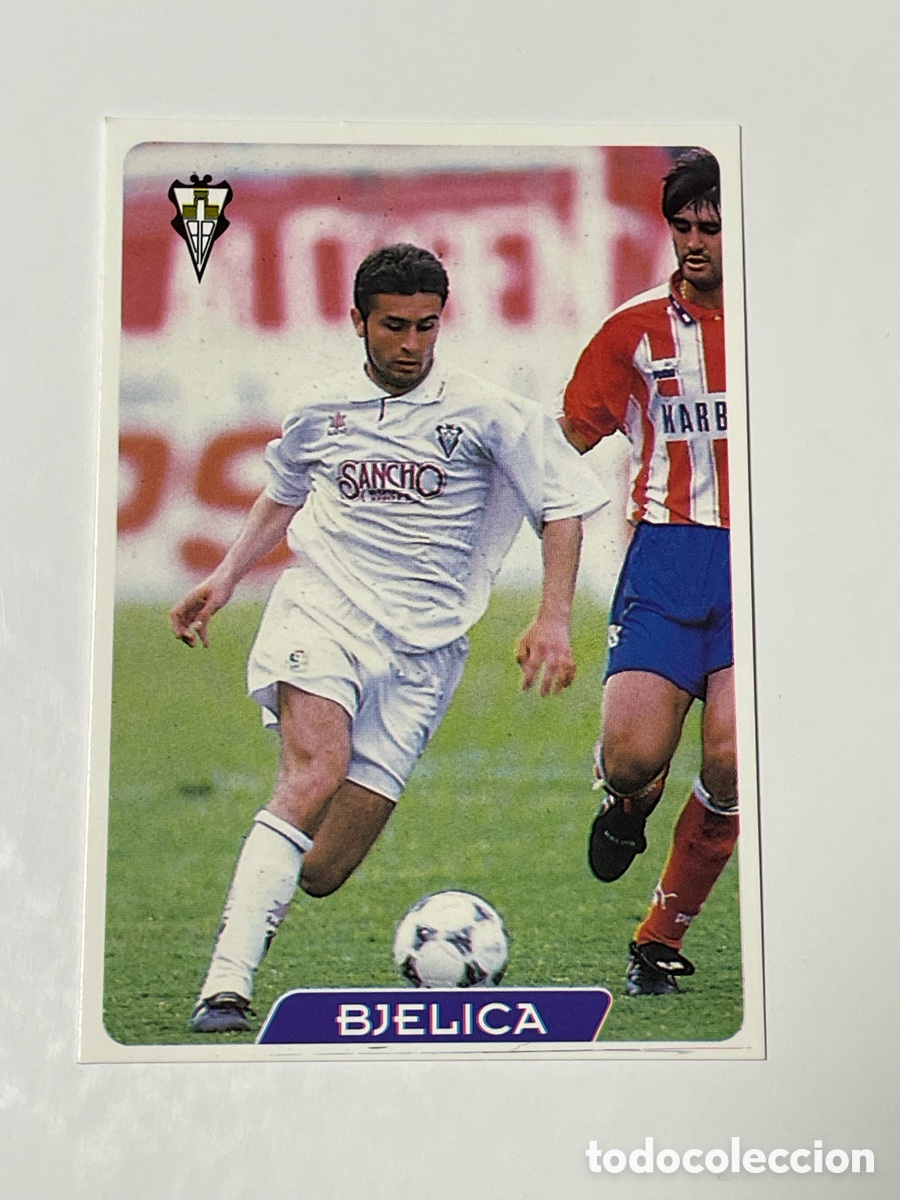 Cromos de f&uacute;tbol: Nenad Bjeli&ccedil;a Albacete Mundicromo 95/96 #298