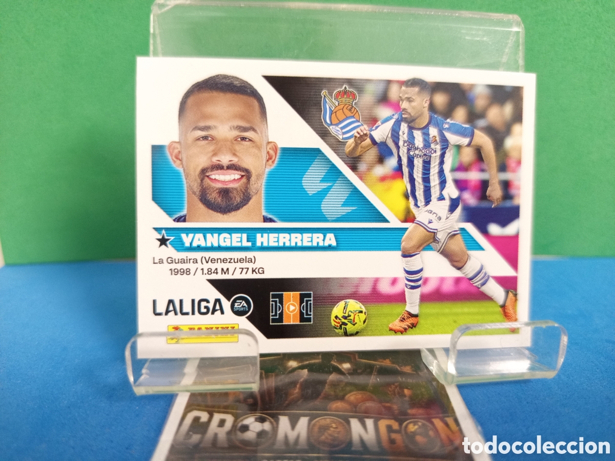 Cromos de f&uacute;tbol: ❇️ CROMO ⚽ 13A.- YANGEL HERRERA (R. SOCIEDAD) - COLECCIONES ESTE 2026/27 (PANINI) ❇️