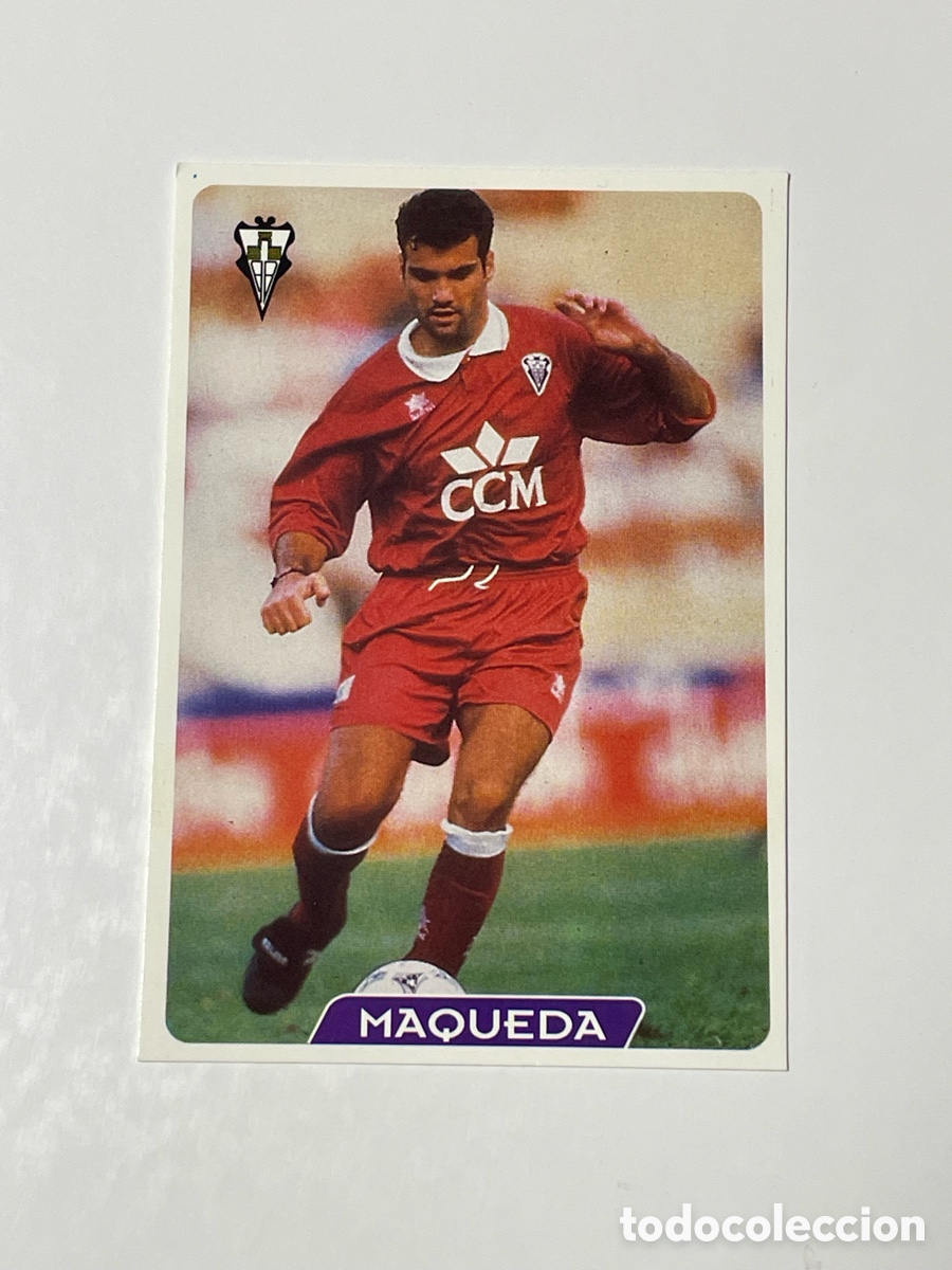 Cromos de f&uacute;tbol: Juanjo Maqueda Albacete Mundicromo 95/96 #300