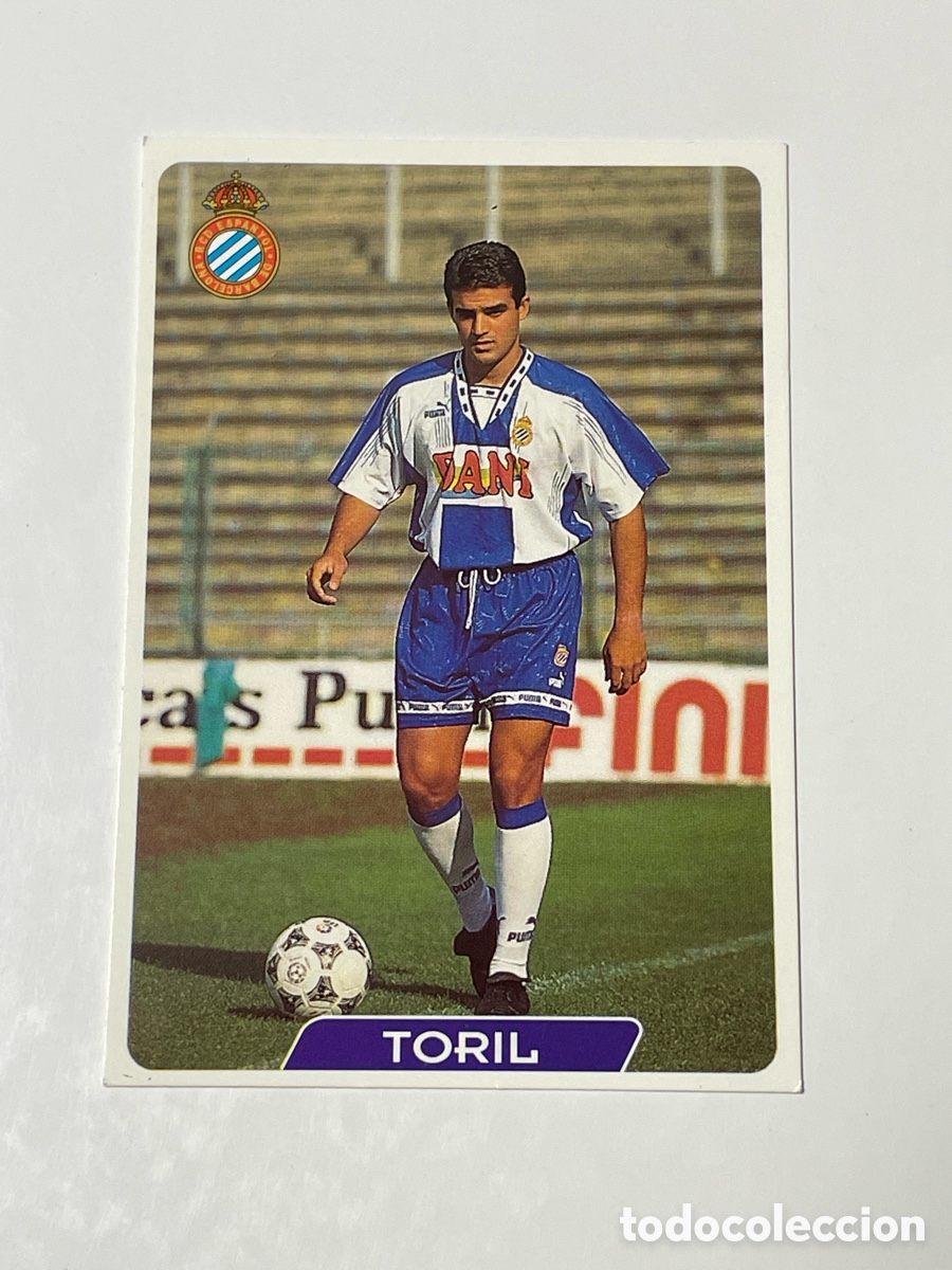 Cromos de f&uacute;tbol: Alberto Toril Espanyol Mundicromo 95/96 #108