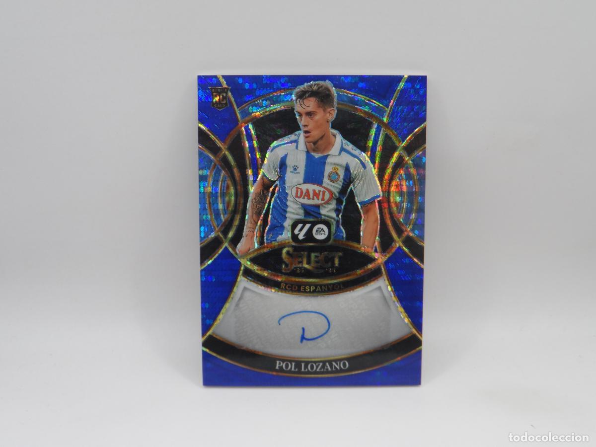 Cromos de f&uacute;tbol: AUTO POL LOZANO ROOKIE BLUE PULSAR ESPANYOL PANINI SELECT 2025 2026 25 26 ESPA&Ntilde;OL PRIZM AUTOGRAFO
