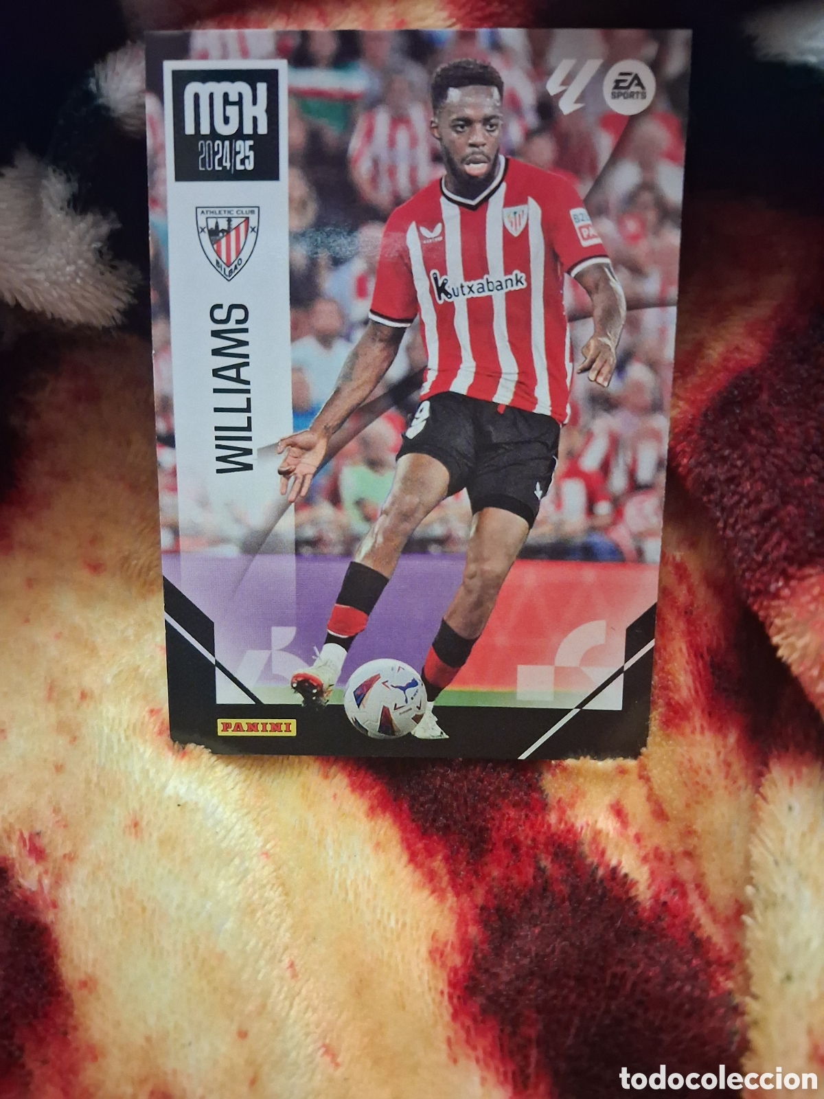 Cromos de f&uacute;tbol: PANINI MEGACRACKS 24/25 2024/2025 #54 WILLIAMS (ATHLETIC CLUB)