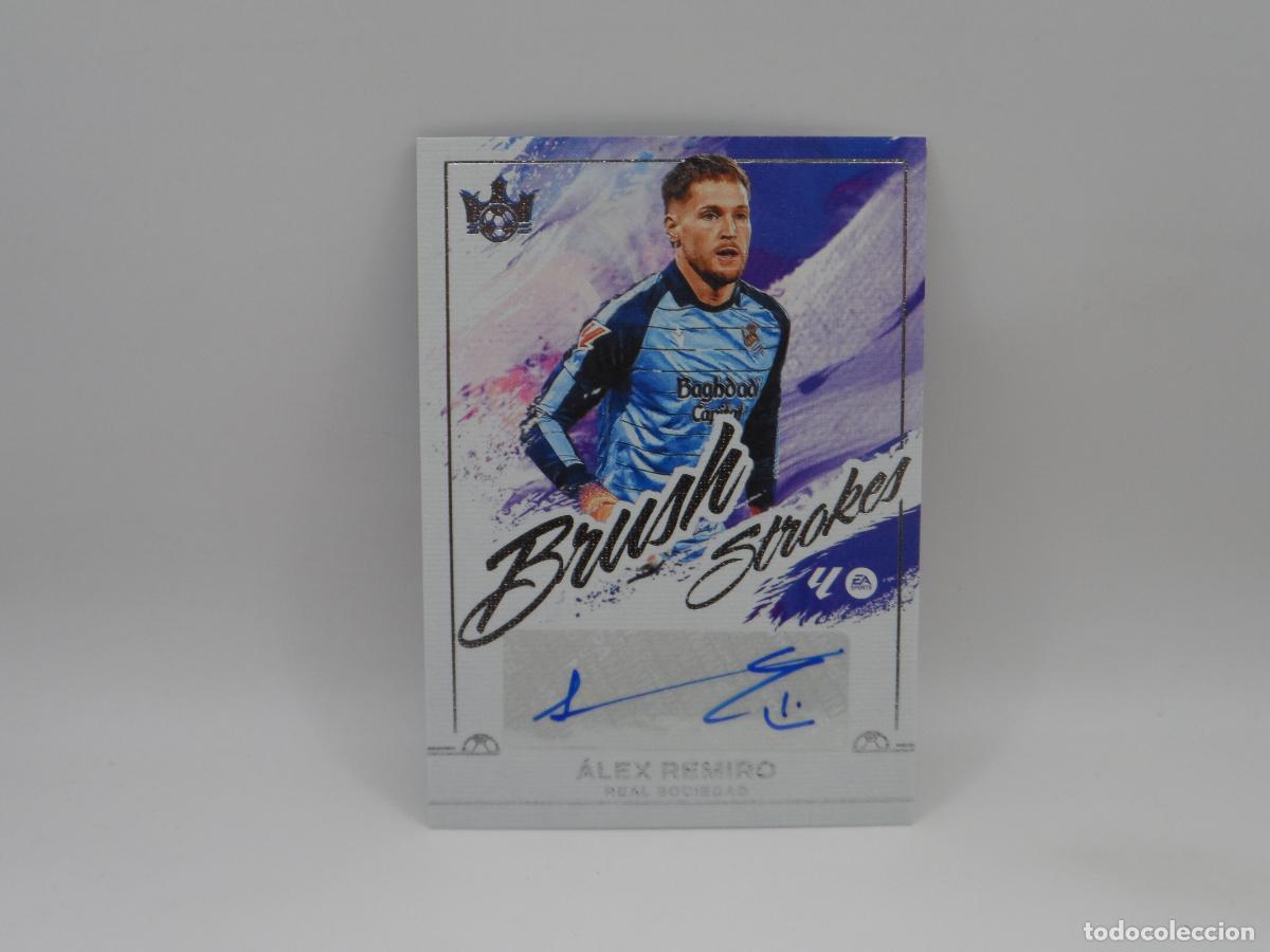 Cromos de f&uacute;tbol: AUTO ALEX REMIRO REAL SOCIEDAD PANINI PITCH KINGS 2025 2026 25 26 AUTOGRAFO