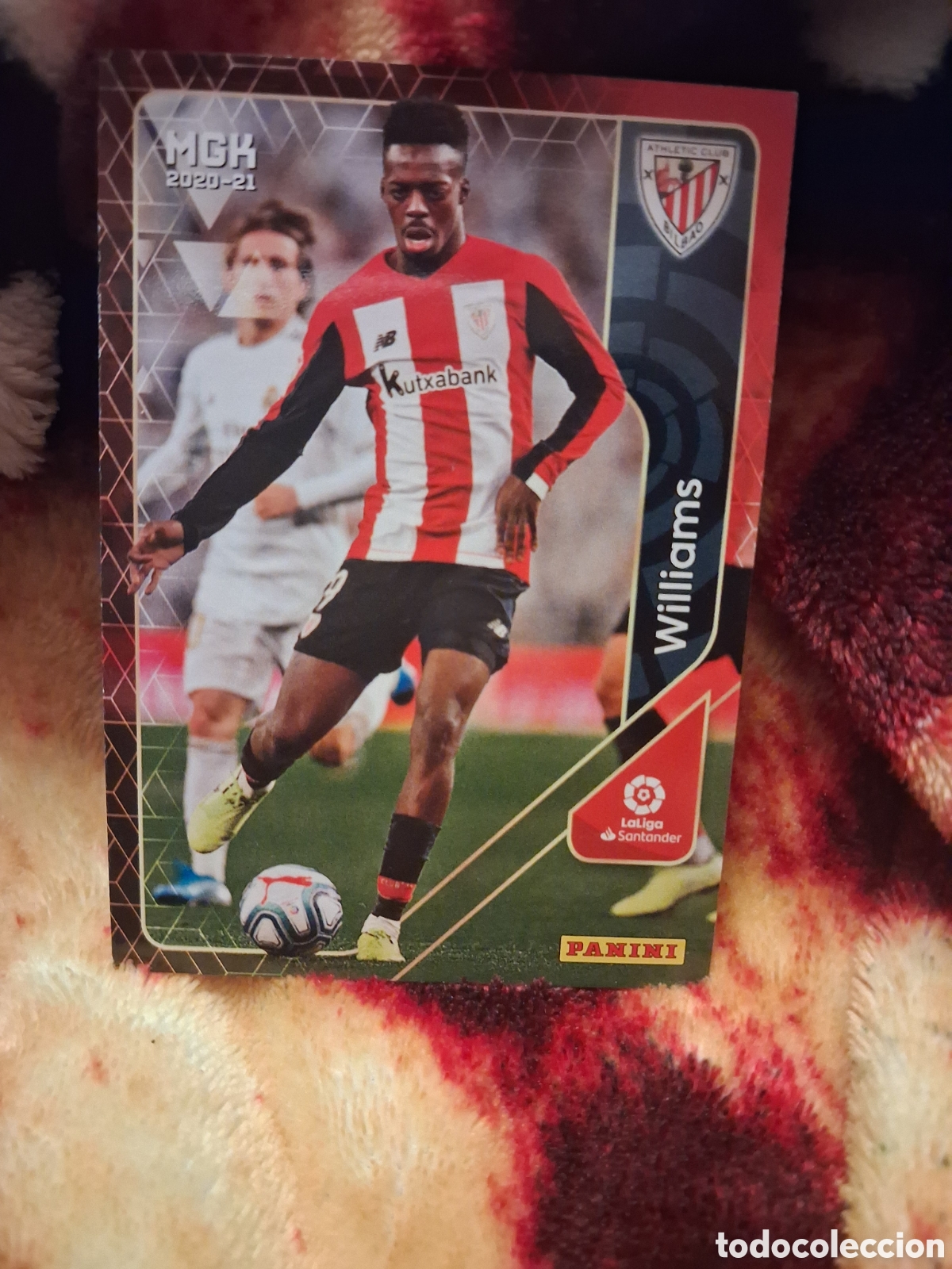 Cromos de f&uacute;tbol: CROMO DE F&Uacute;TBOL WILLIAMS ATHLETIC DE BILBAO NUMERO 36 MGK PANINI 2020 2021 MEGACRAKS 2020/21 !