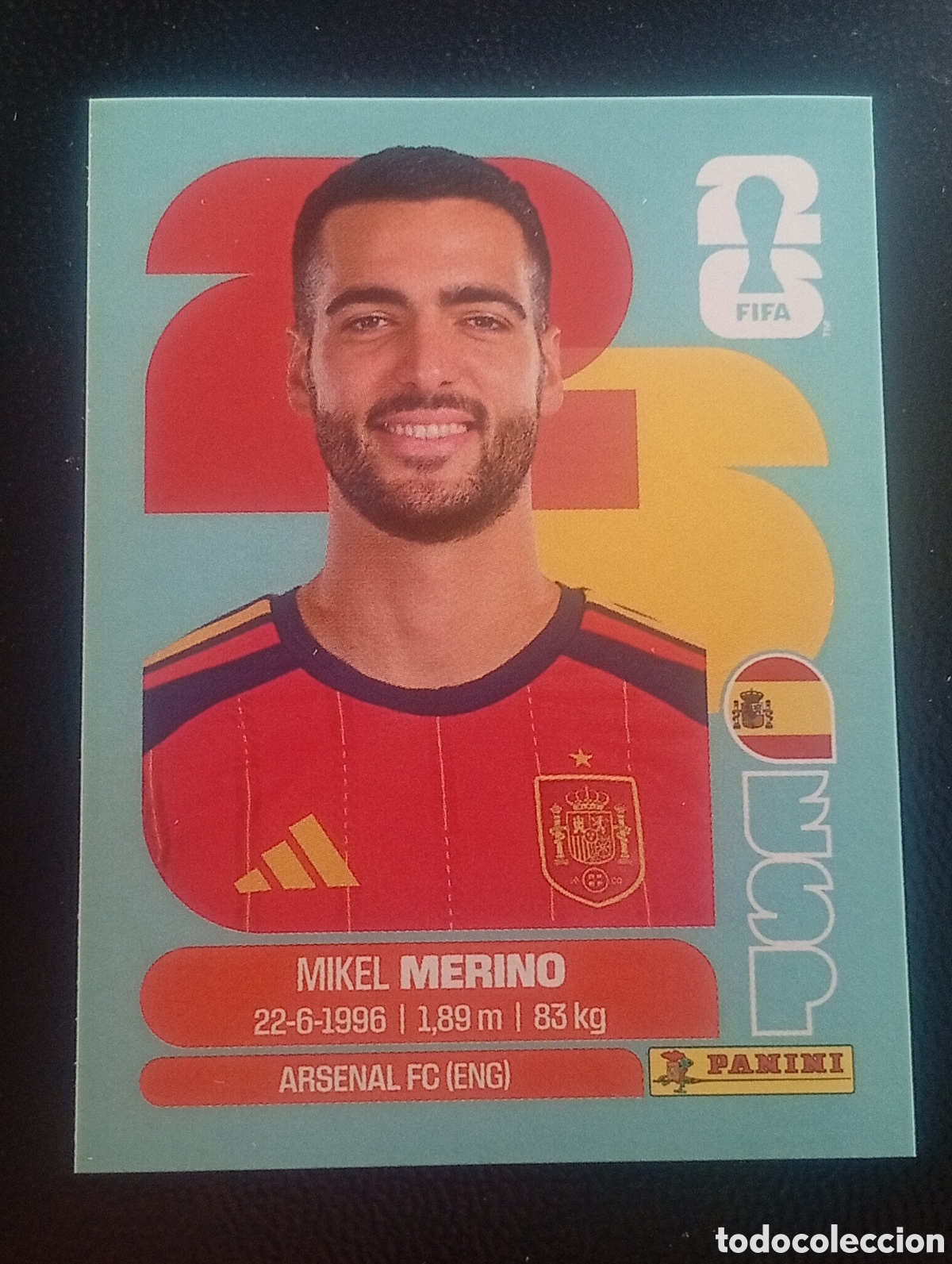 Cromos de f&uacute;tbol: ESP 14 MIKEL MERINO ESPA&Ntilde;A SPAIN SELECCI&Oacute;N FIFA WORLD CUP 2026 MUNDIAL CROMOS STICKERS PANINI ESP14