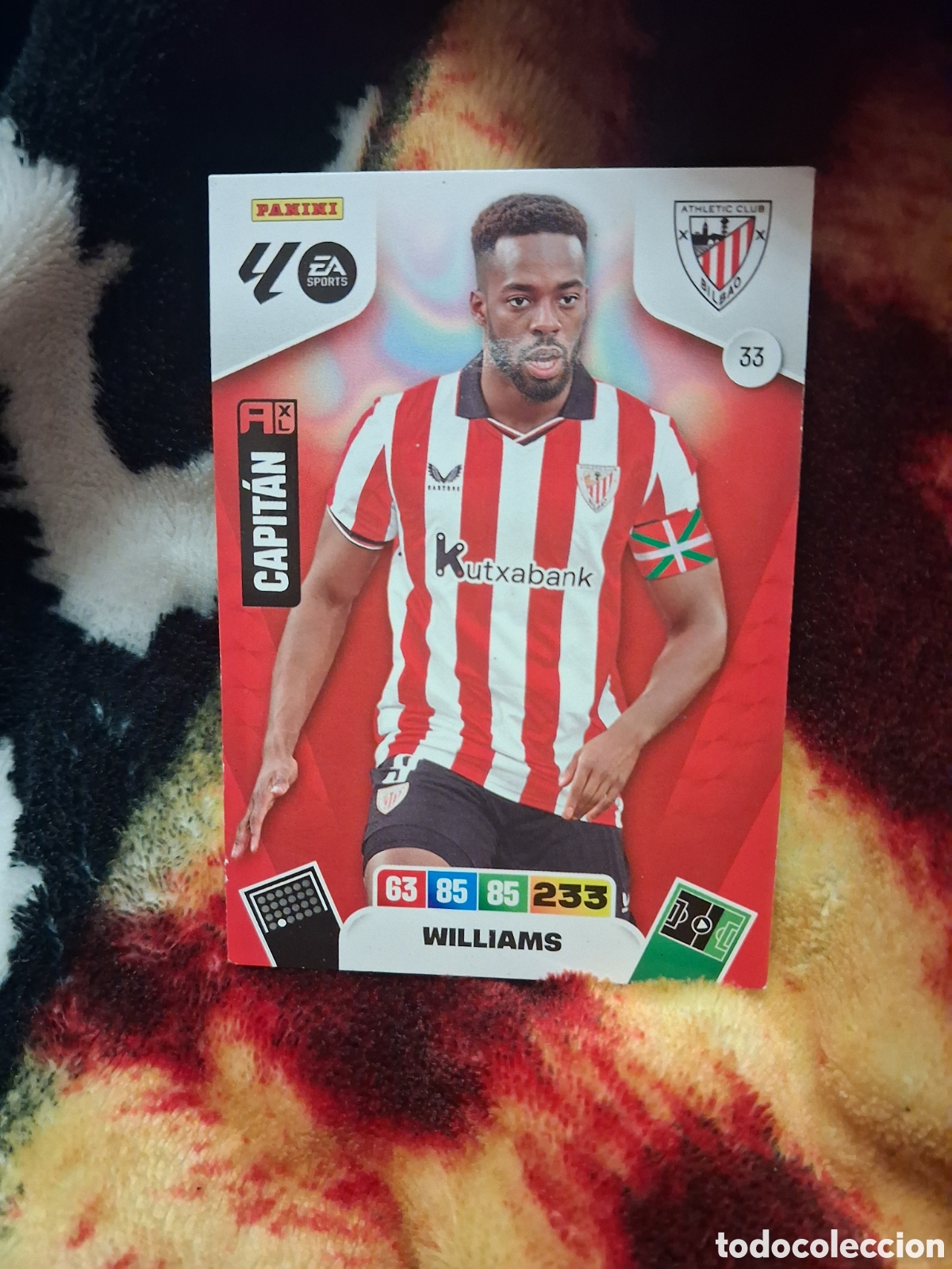 Cromos de f&uacute;tbol: 33 WILLIAMS ATHLETIC CLUB | ADRENALYN XL LALIGA 2025-26