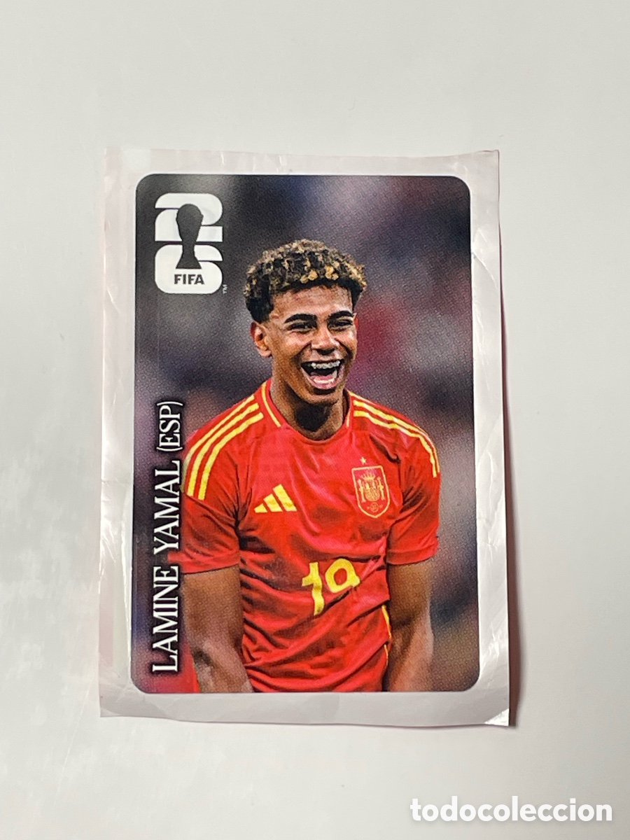 Cromos de f&uacute;tbol: Lamine Yamal Coca Cola sticker