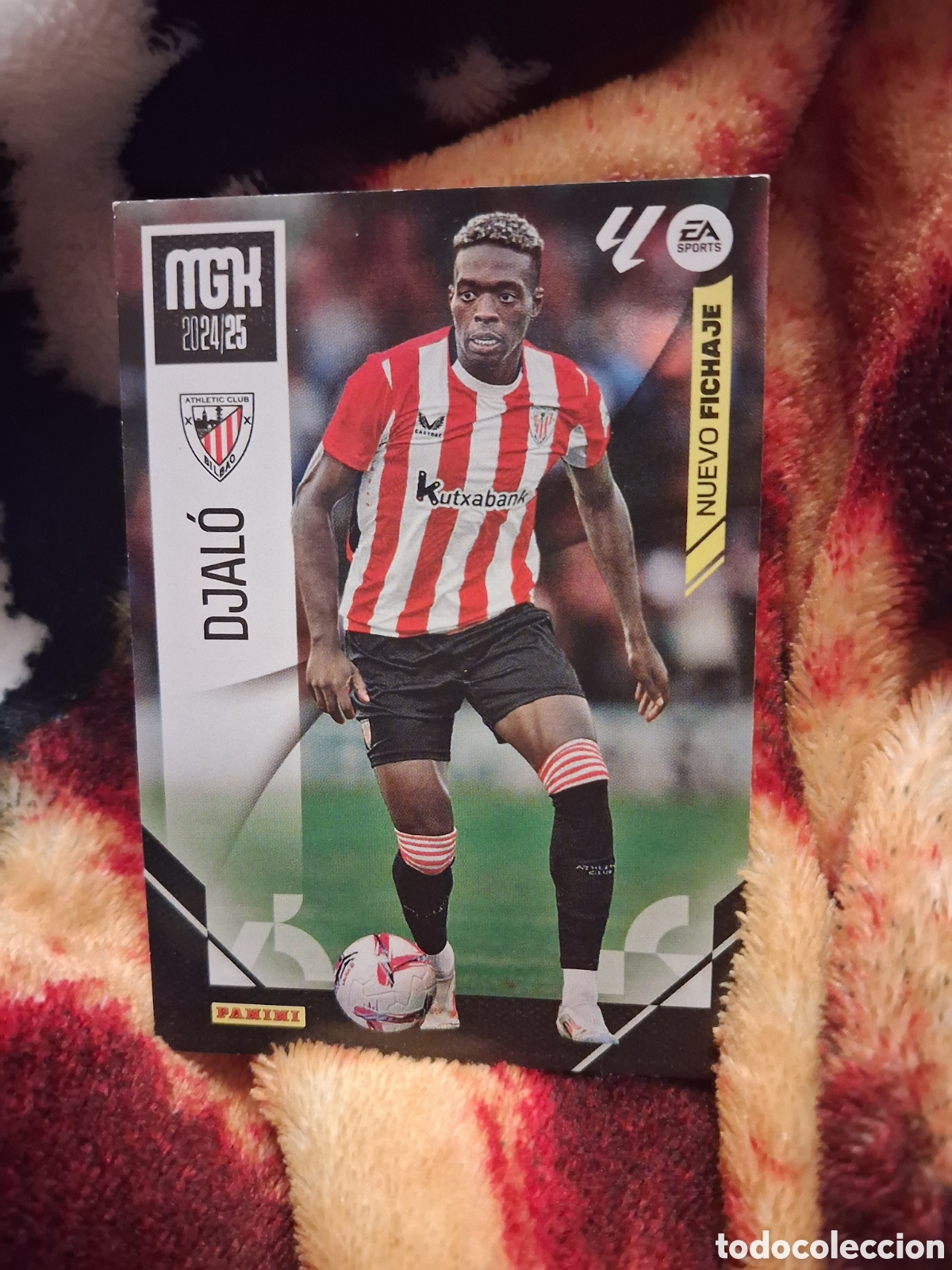 Cromos de f&uacute;tbol: Djalo Athletic Bilbao FICHAJE Megacracks 24-25 # 435