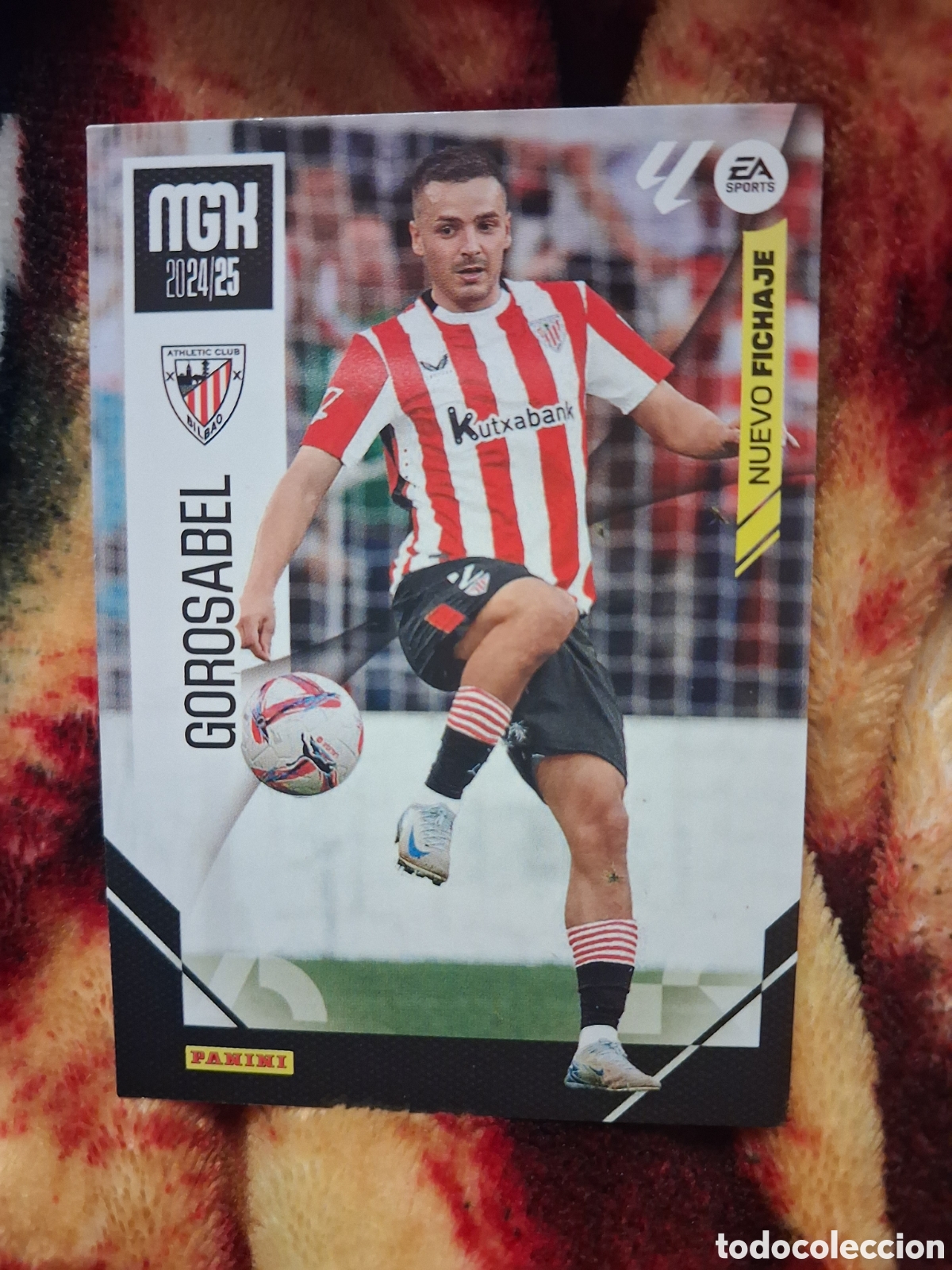 Cromos de f&uacute;tbol: Gorosabel athletic de Bilbao fichaje 458 megacracks 2024 2025 24 25