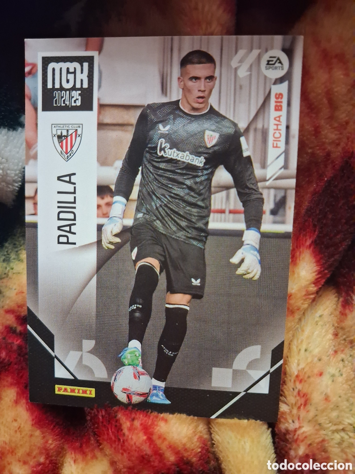 Cromos de f&uacute;tbol: CROMO DE FUTBOL NUMERO 39 BIS PADILLA ATHLETIC DE BILBAO MEGACRACKS 2025 2026 MGK PANINI !