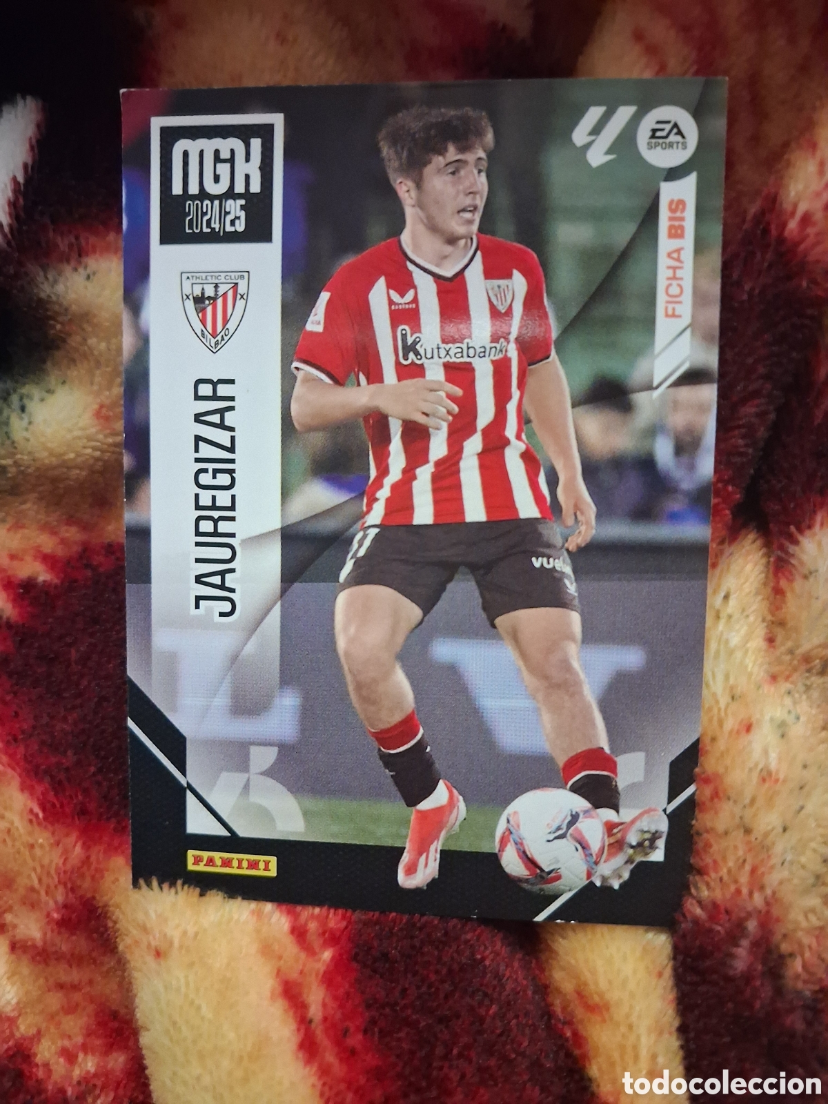 Cromos de f&uacute;tbol: 48BIS 48 BIS JAUREGIZAR ATHLETIC BILBAO 3 EDICION ⚽ PANINI LIGA MEGACRACKS 24 25 2024 2025 ⚽