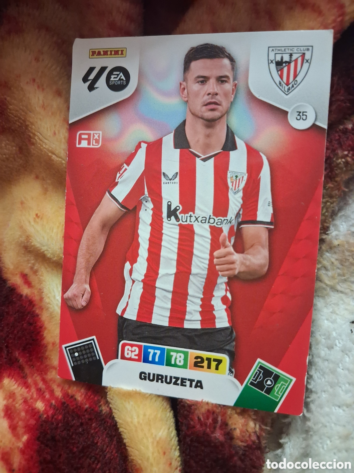 Cromos de f&uacute;tbol: L2 GURUZETA ATHLETIC CLUB DE BILBAO 35 ADRENALYN XL LIGA 2025/2026 25 26 PANINI