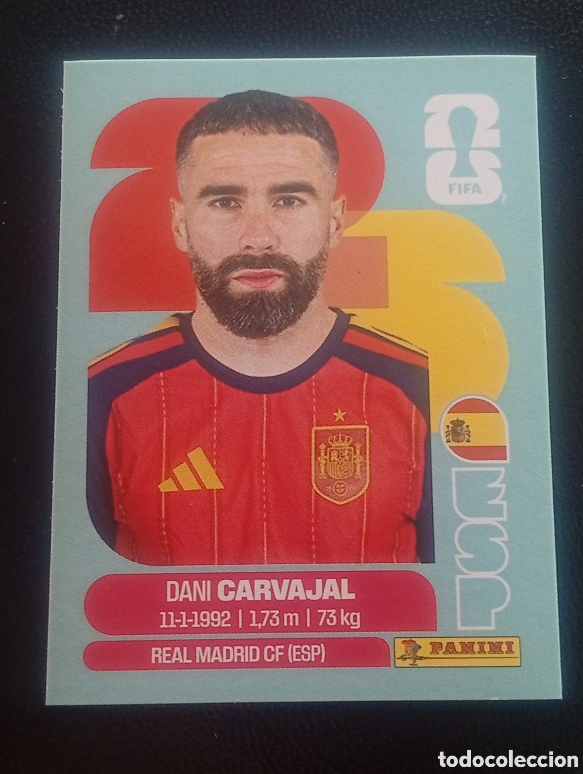 Cromos de f&uacute;tbol: ESP 7 CARVAJAL ESPA&Ntilde;A SPAIN SELECCI&Oacute;N FIFA WORLD CUP 2026 MUNDIAL CROMO STICKER PANINI ESP7
